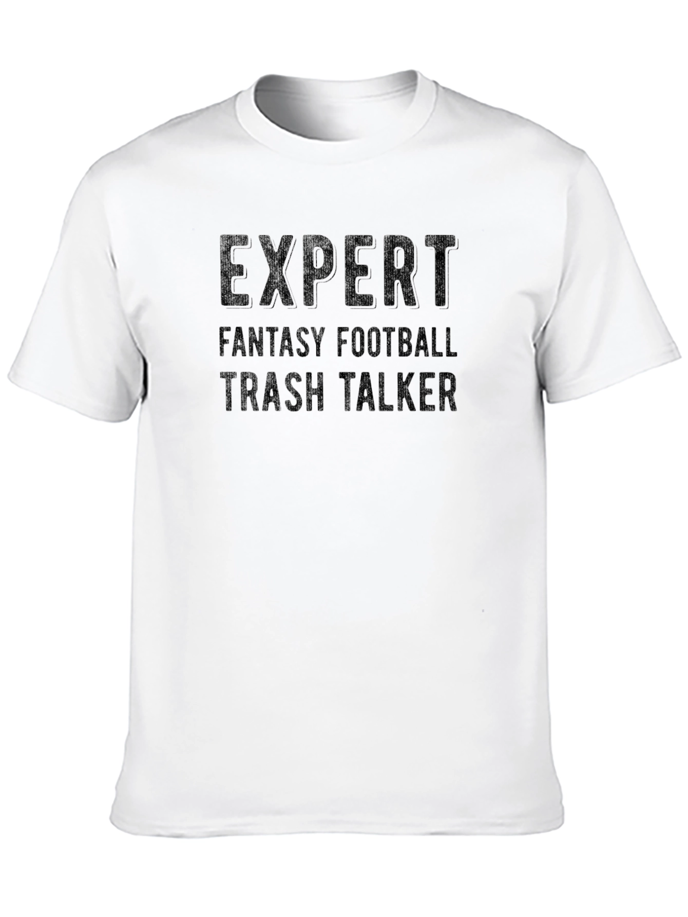 Expert Fantasy Football Trash Talker Black T-Shirt - 10
