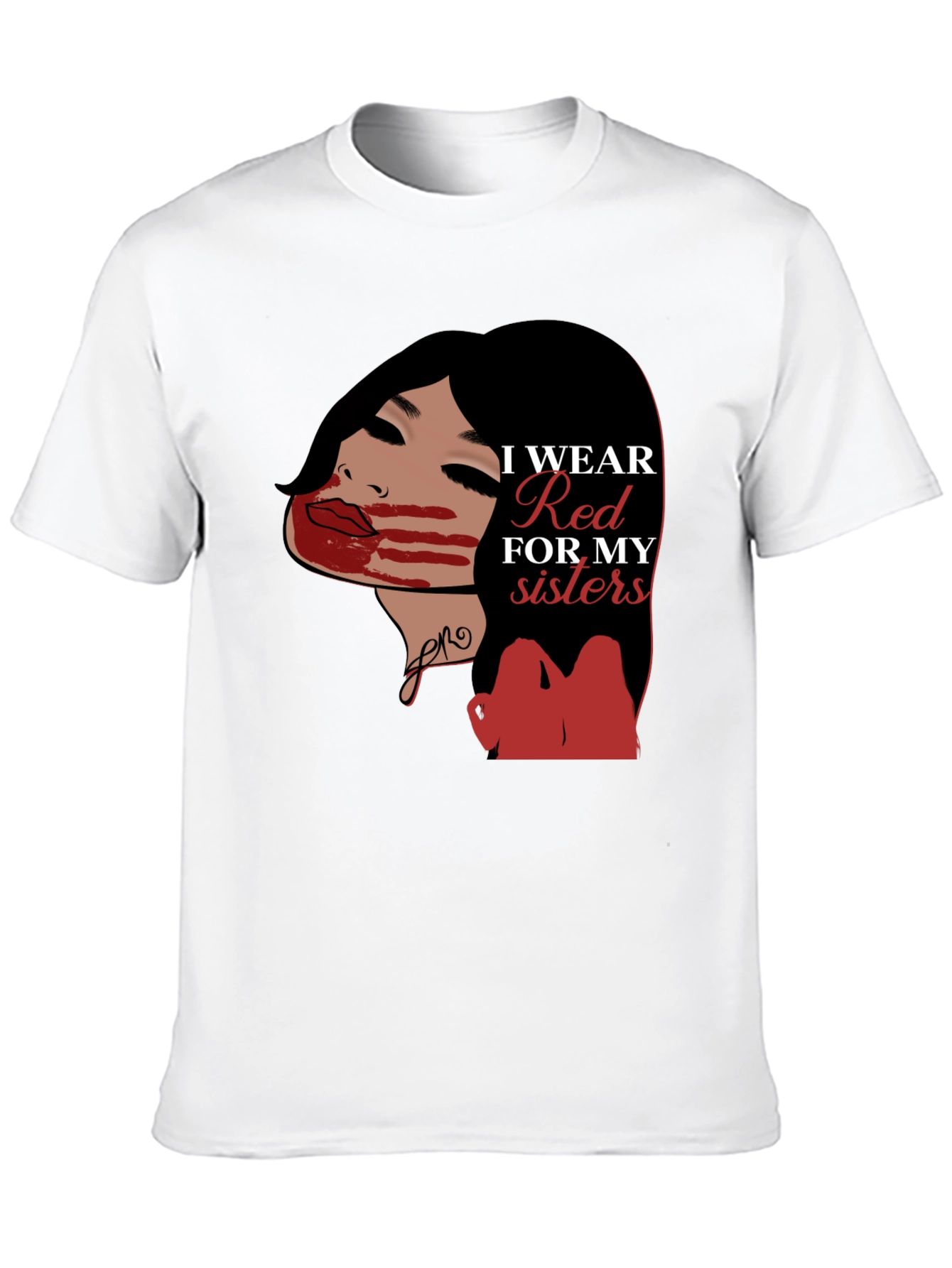 I Wear Red For My Sisters T-Shirt - 10