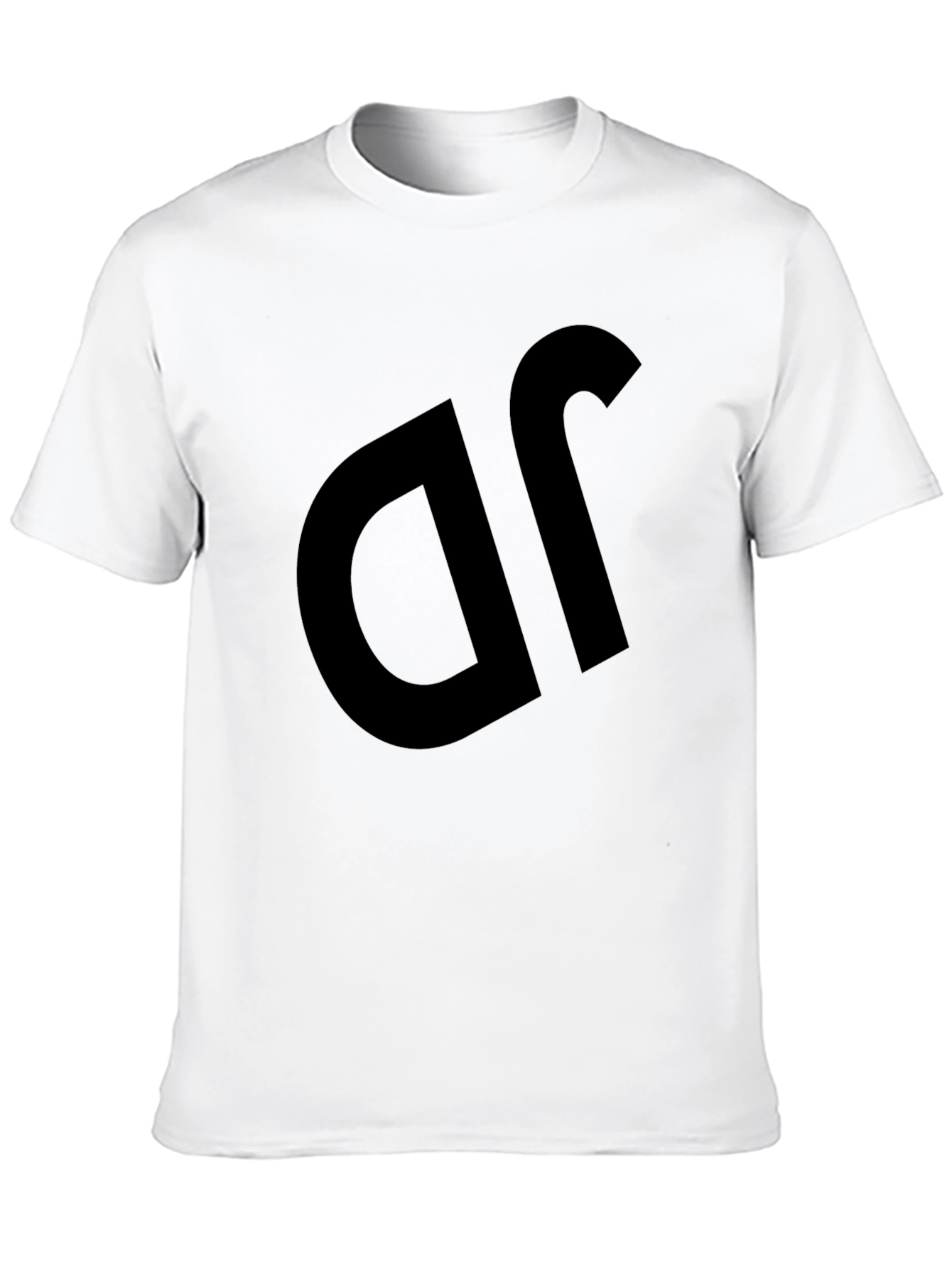 Black Black T-Shirt with Bold Logo view 10