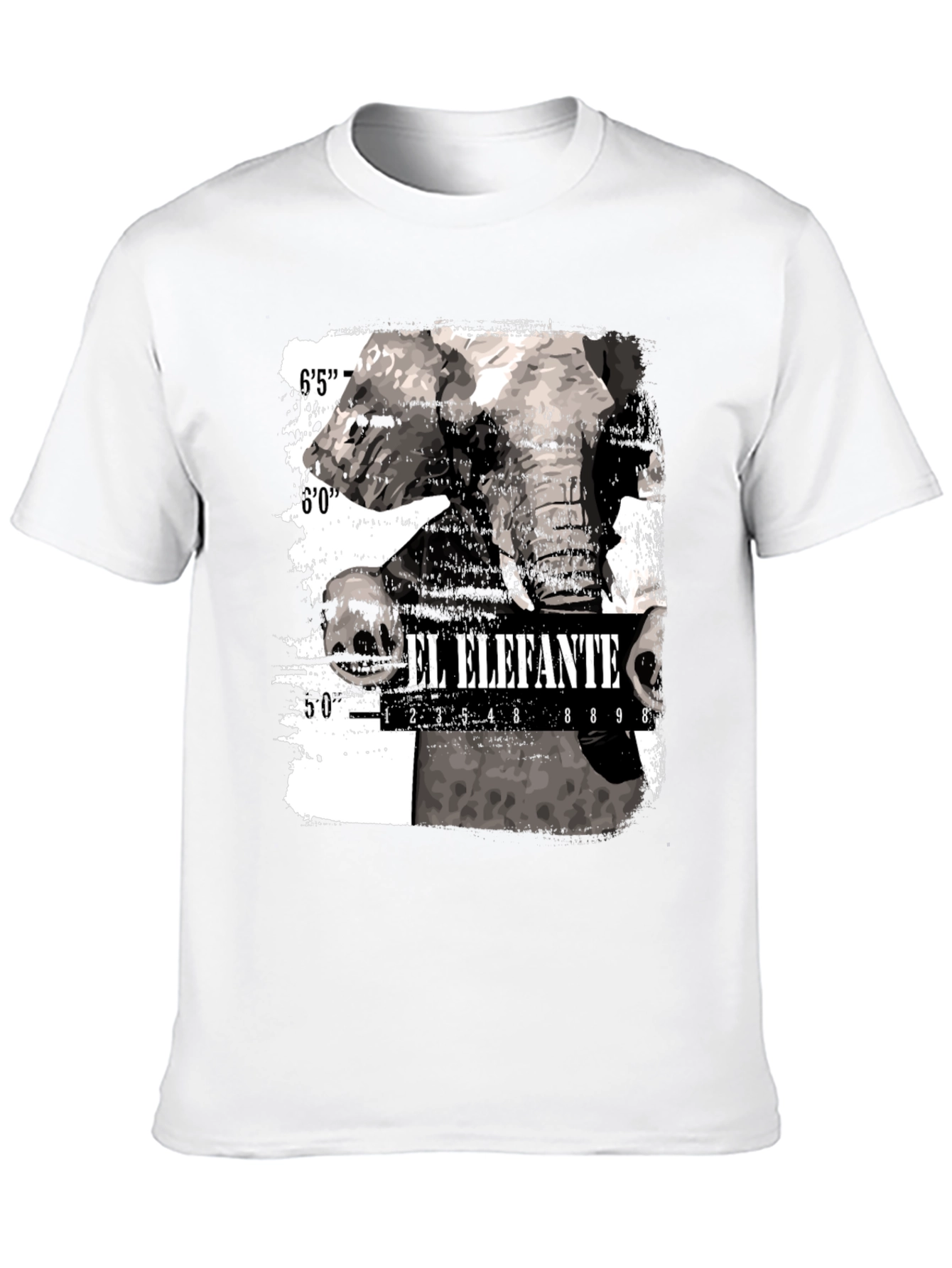 Black El Elefante Graphic Print T-Shirt view 10