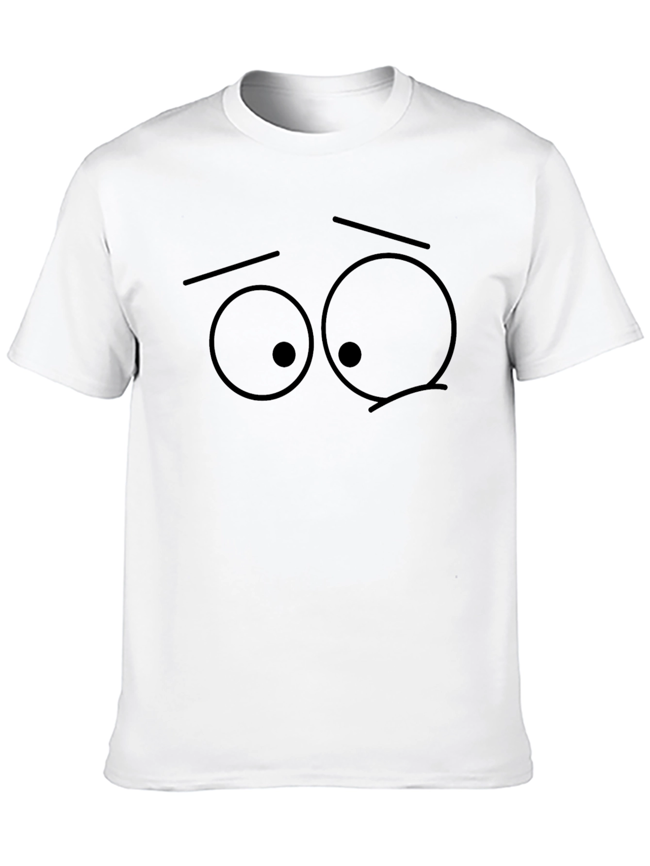 Black Expressive Eye Graphic T-Shirt - Soft Cotton Blend view 10