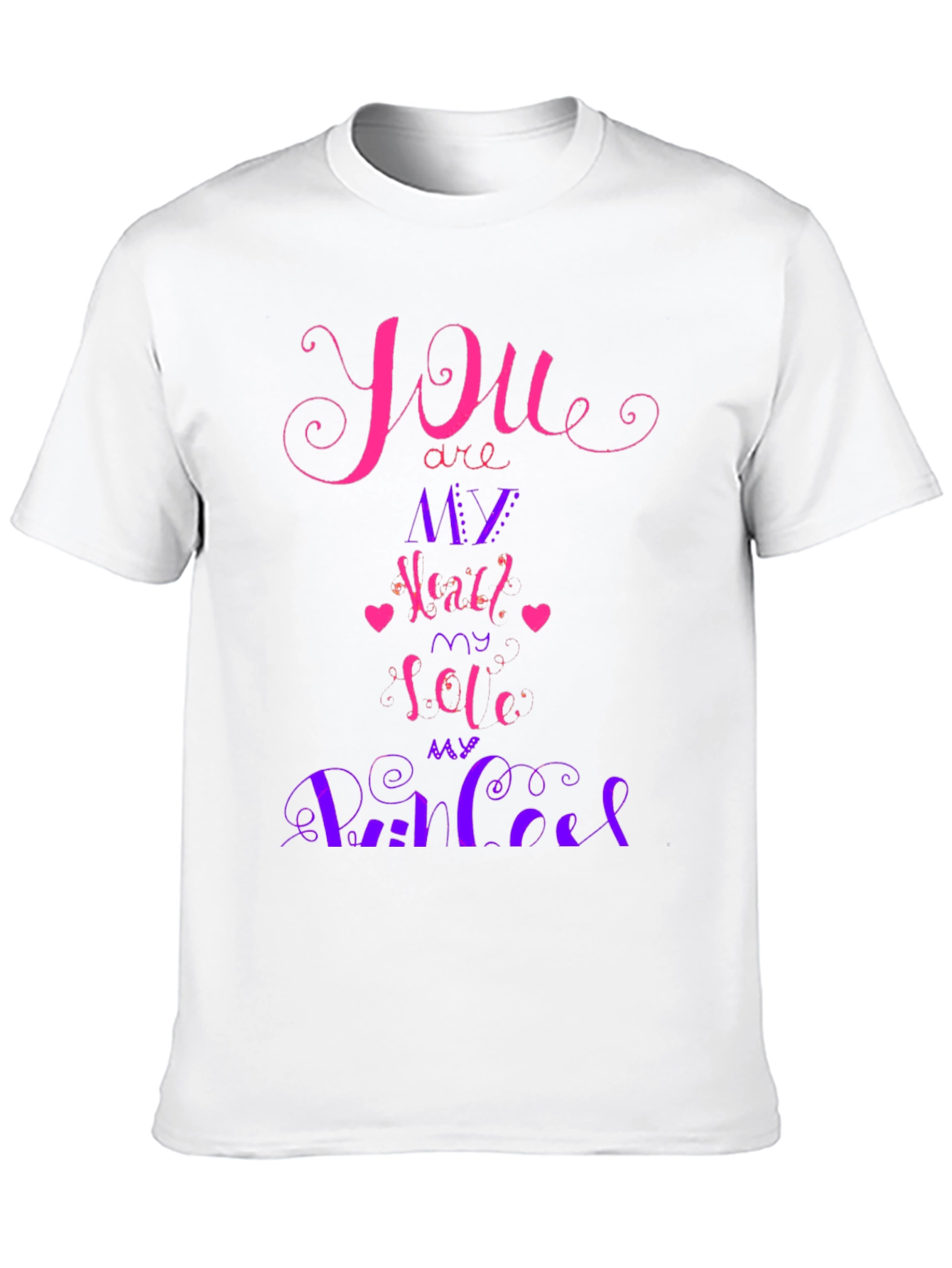 Black You are My Heart and Soul Graphic T-Shirt view 10