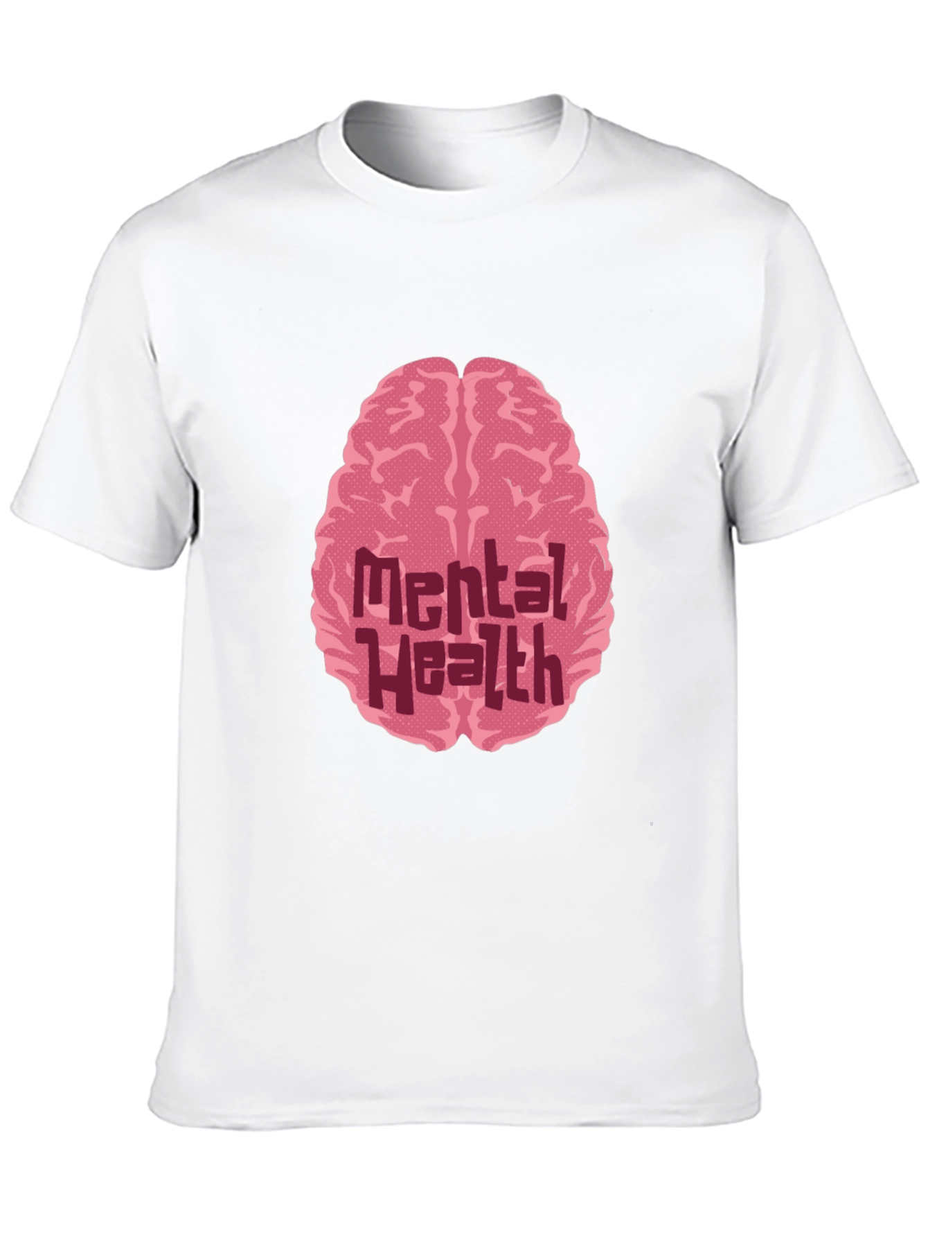 Black Mental Health Brain Graphic Tee - Stylish Awareness T-Shirt view 10