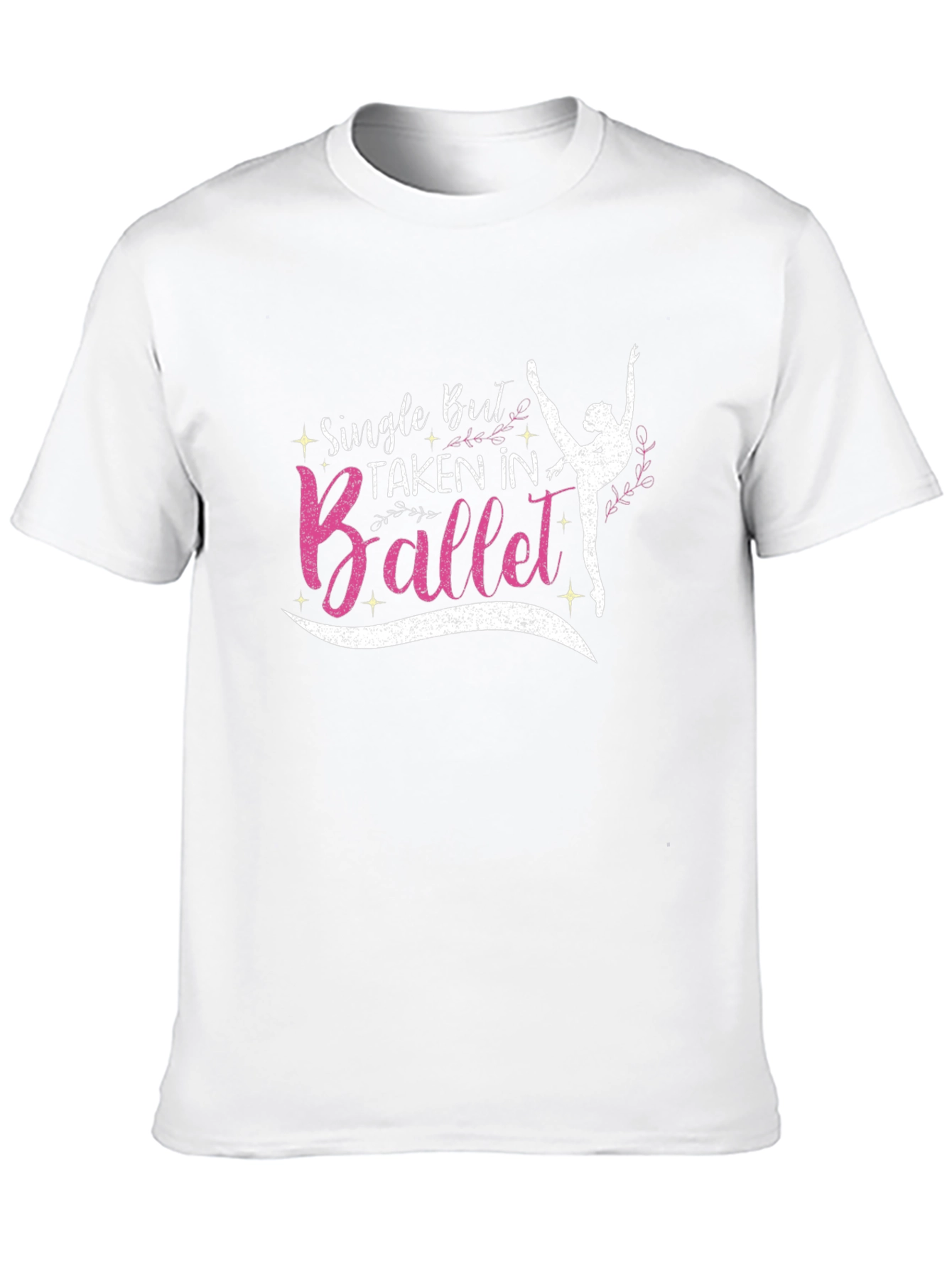 Black Single But Taken In Ballet T-Shirt view 10