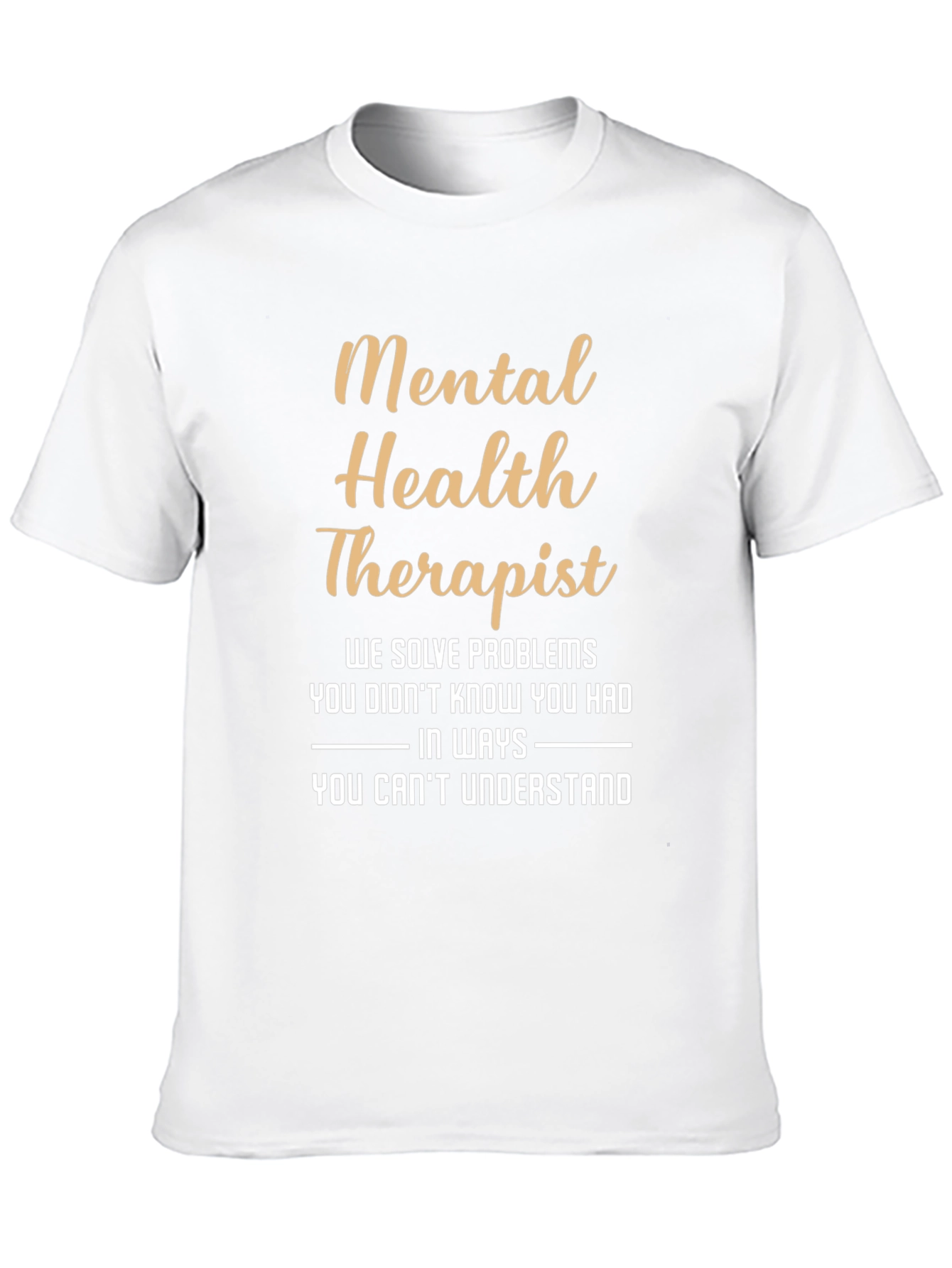 Black Mental Health Therapist T-Shirt view 10