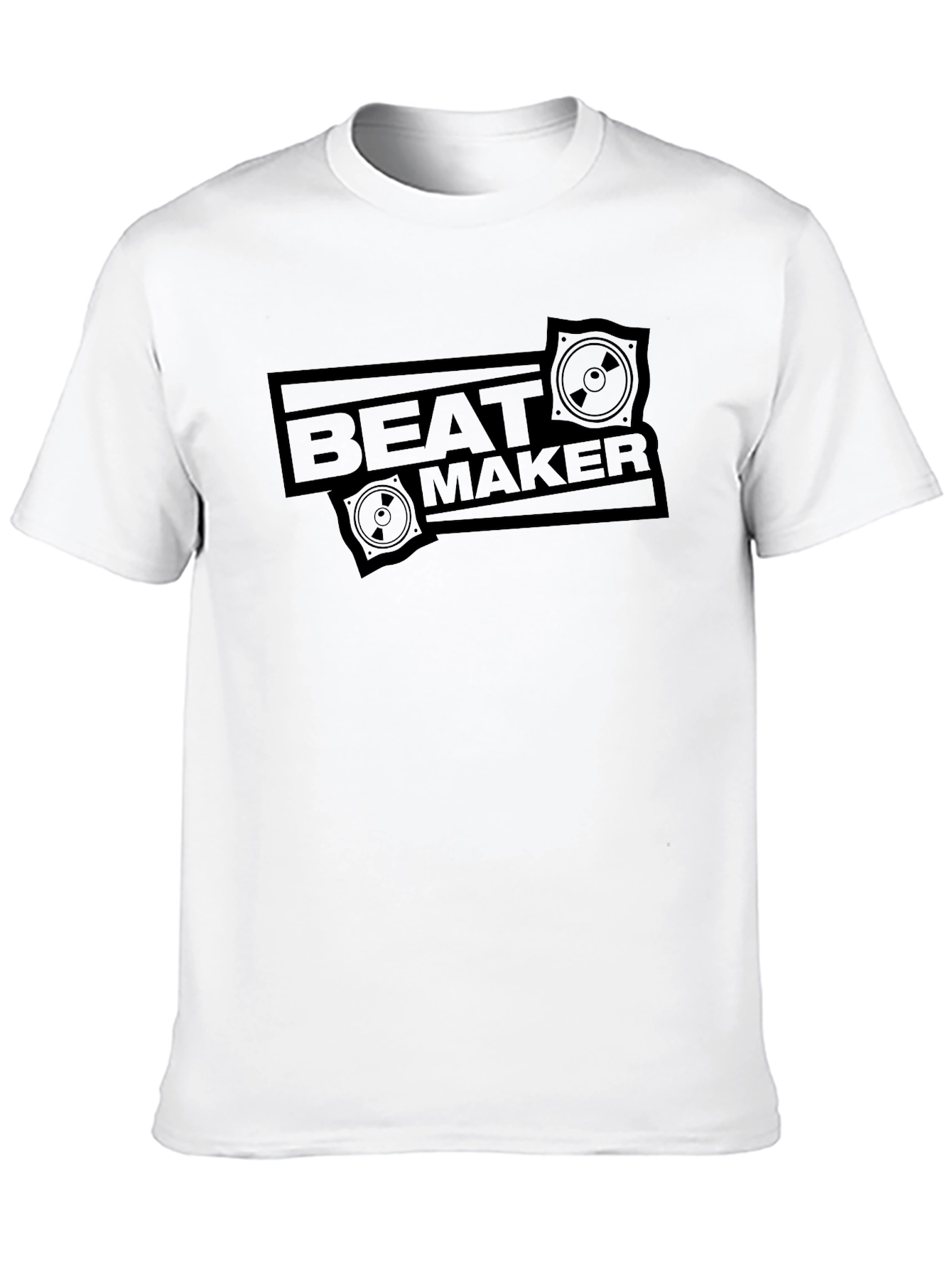 Black Beat Maker Graphic Tee - Musician T-Shirt view 10