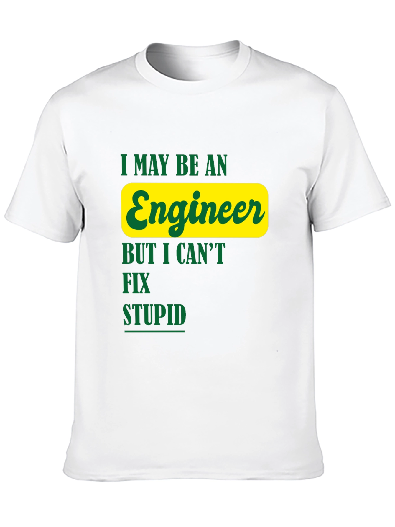 Black Engineer Humor Graphic T-Shirt - Funny & Casual Black Tee view 10