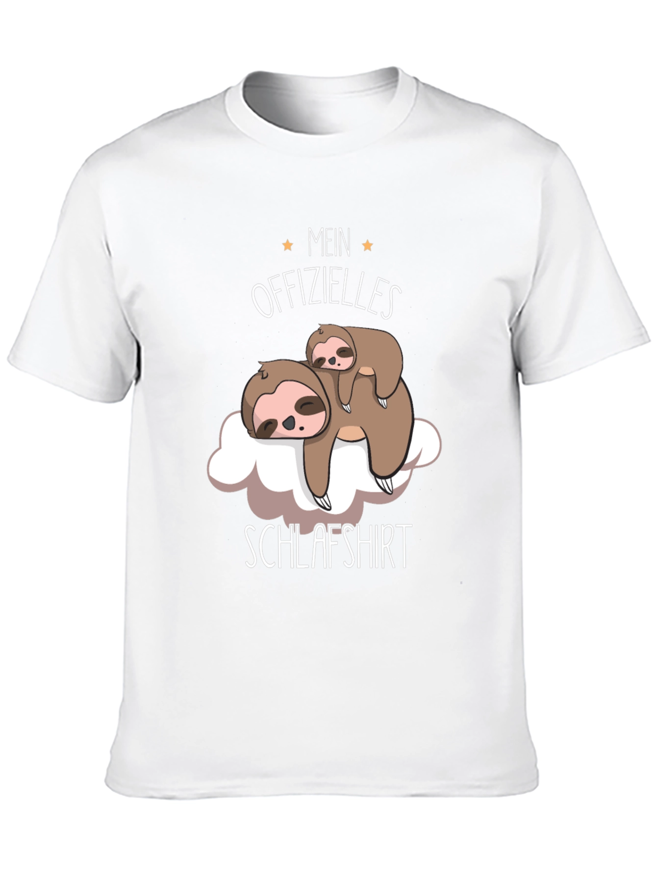 Black Funny Sloth Sleeping Shirt - Mein Offizielles Schlafshirt view 10
