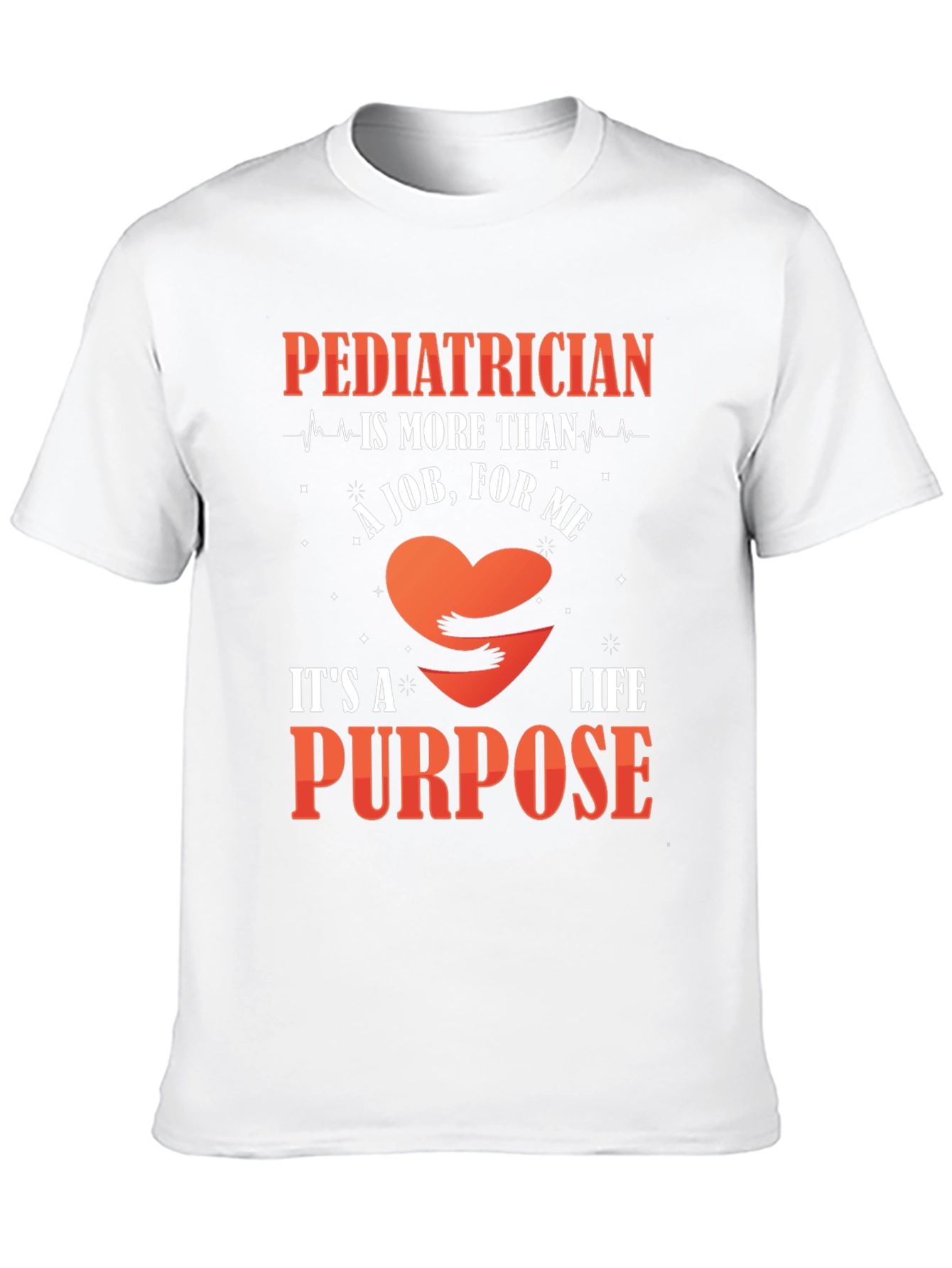 Black Pediatrician Life Purpose T-Shirt view 10
