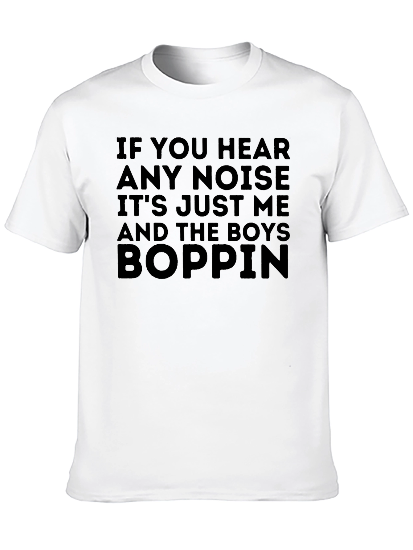 Black Boppin' Crew Neck T-Shirt view 10