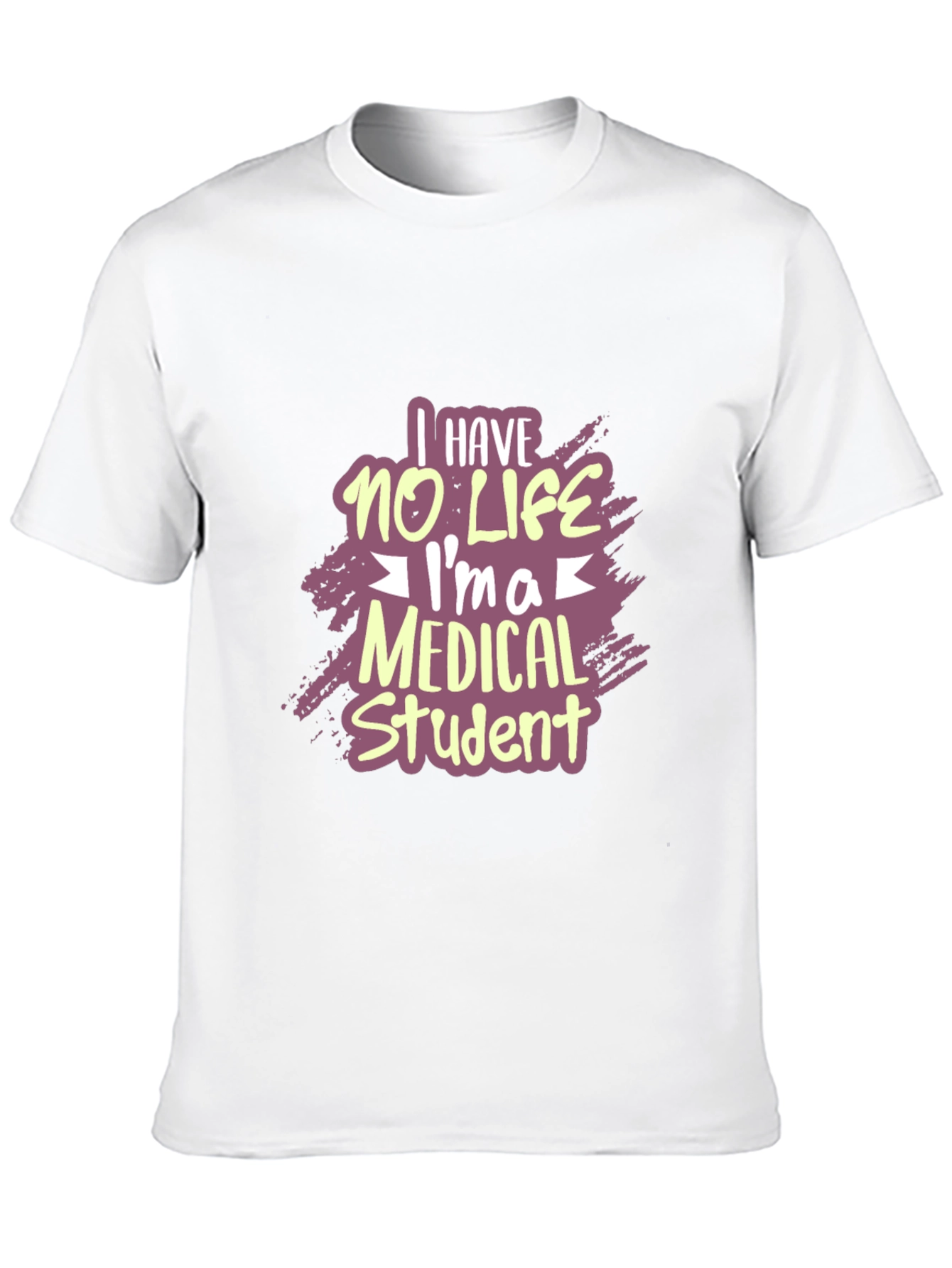 Black Medical Student Humor T-Shirt view 10