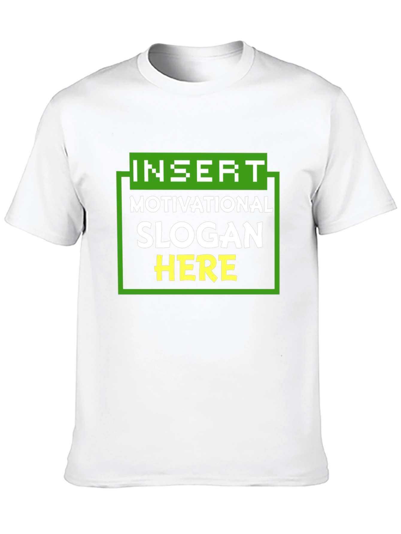 Black Motivational Slogan T-Shirt - Black view 10