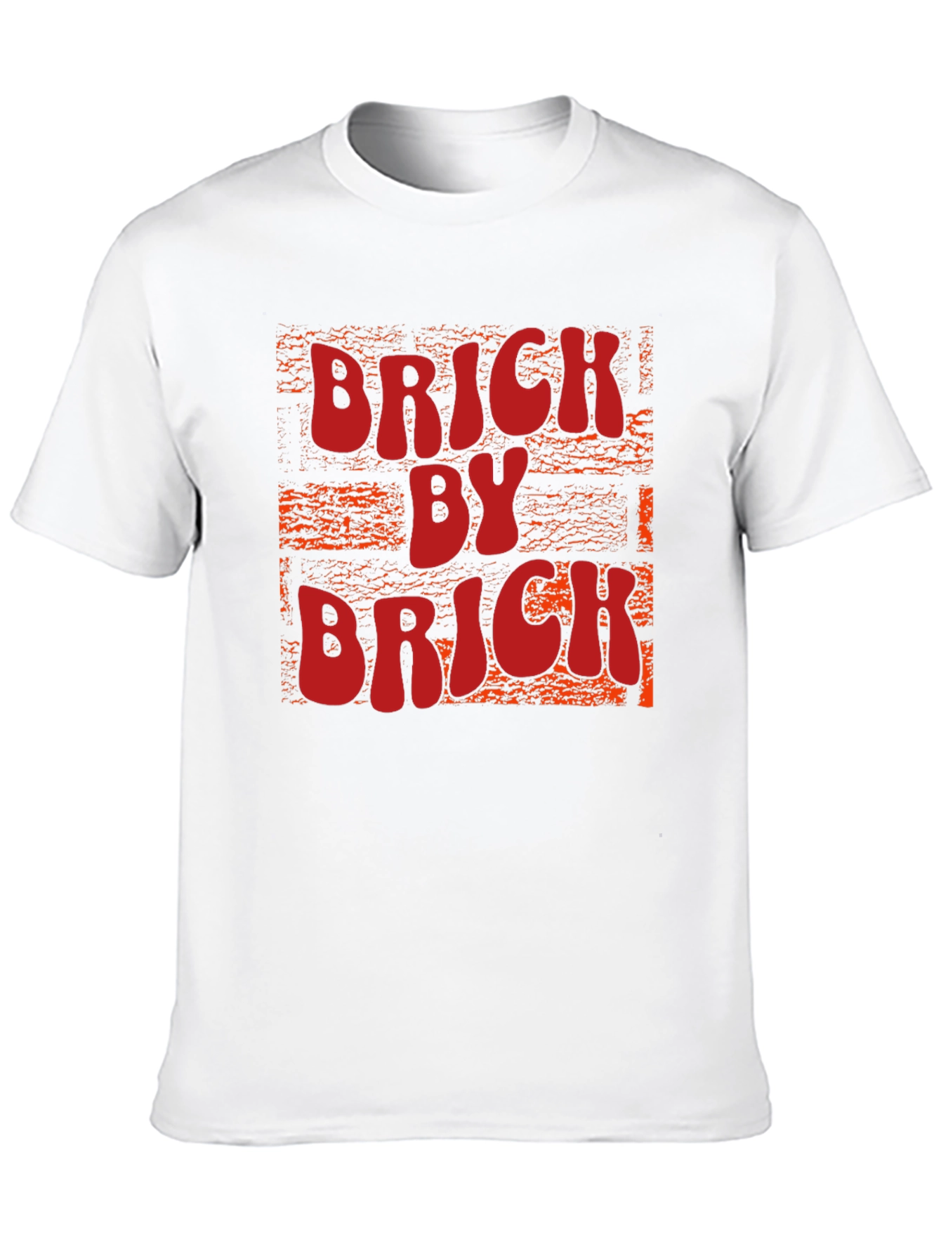 Black Brick By Brick Graphic Tee - Black view 10