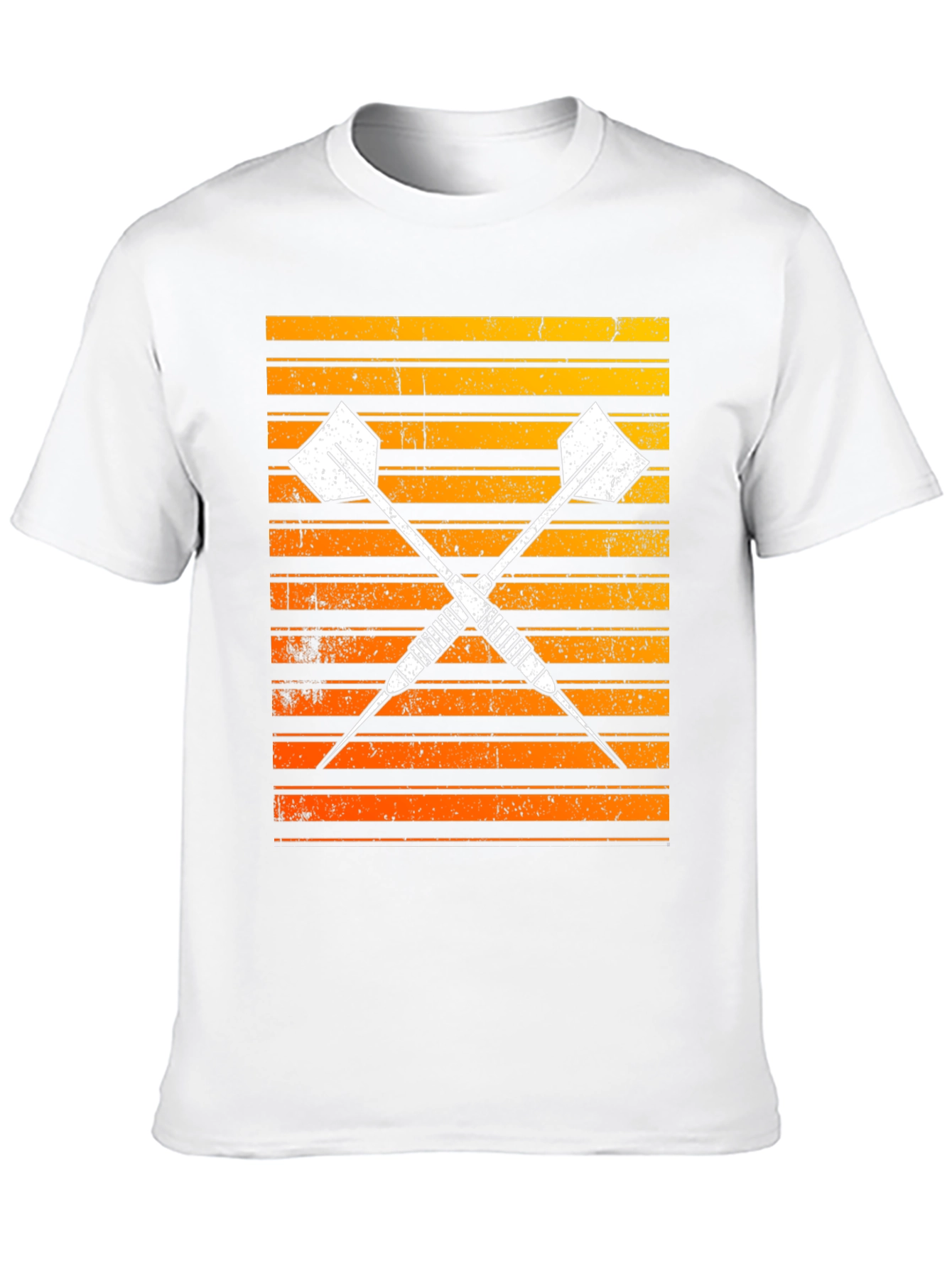 Black Retro Darts Graphic T-Shirt view 10