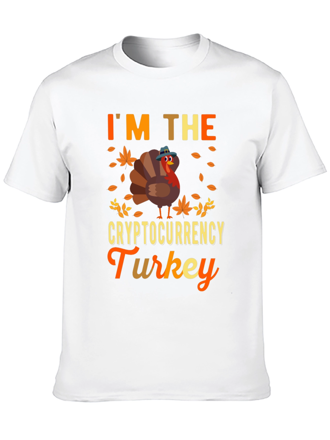 Black Cryptocurrency Turkey T-Shirt view 10