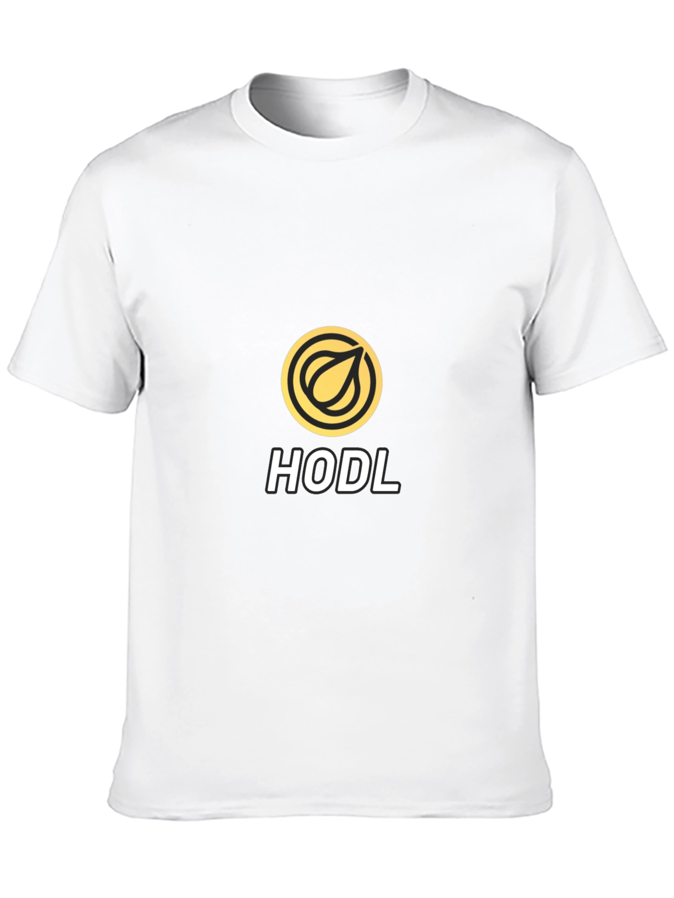 Black HODL Crypto T-Shirt - Black Bitcoin Tee view 10