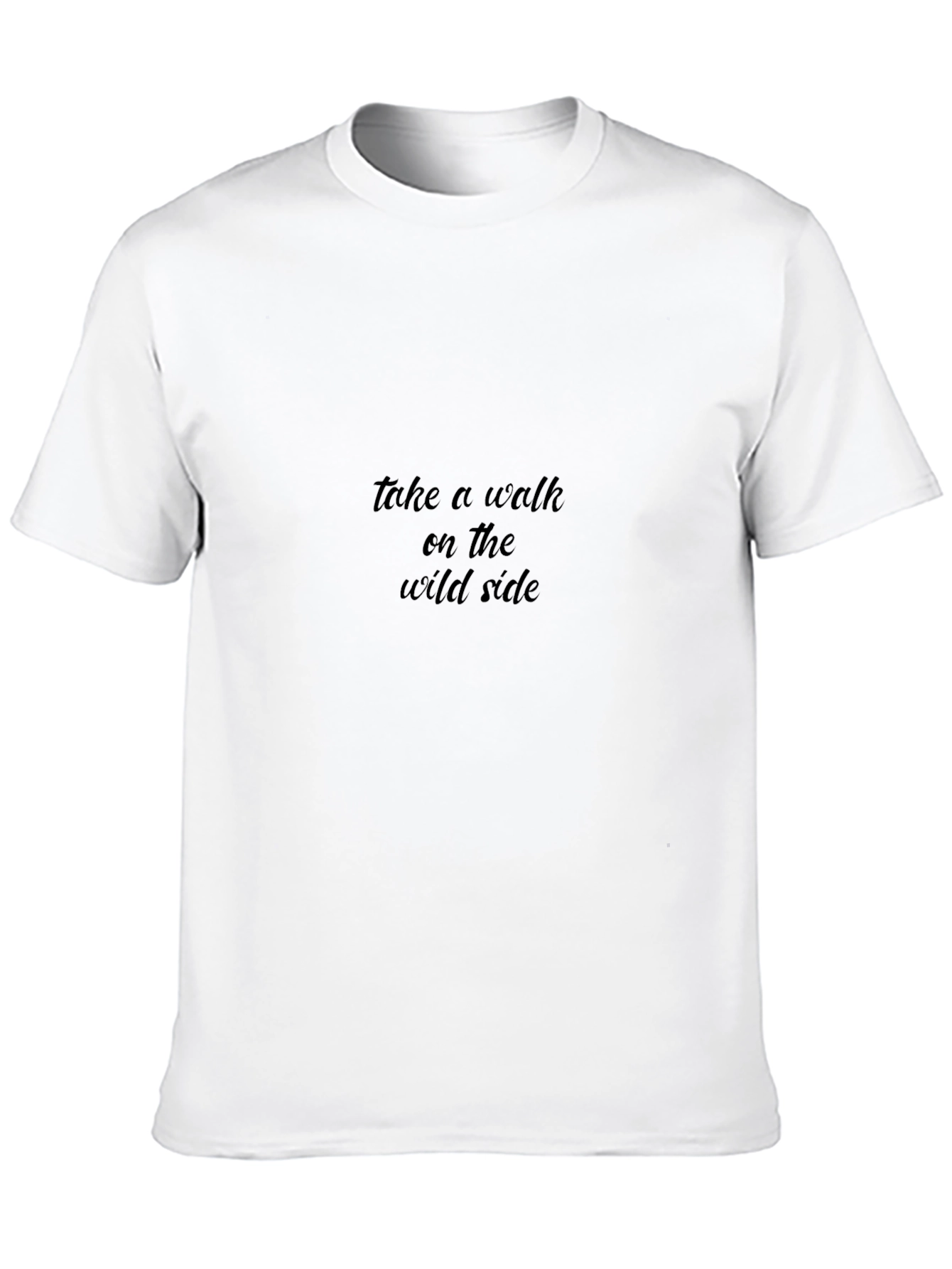 Black Walk on the Wild Side Black T-Shirt view 10