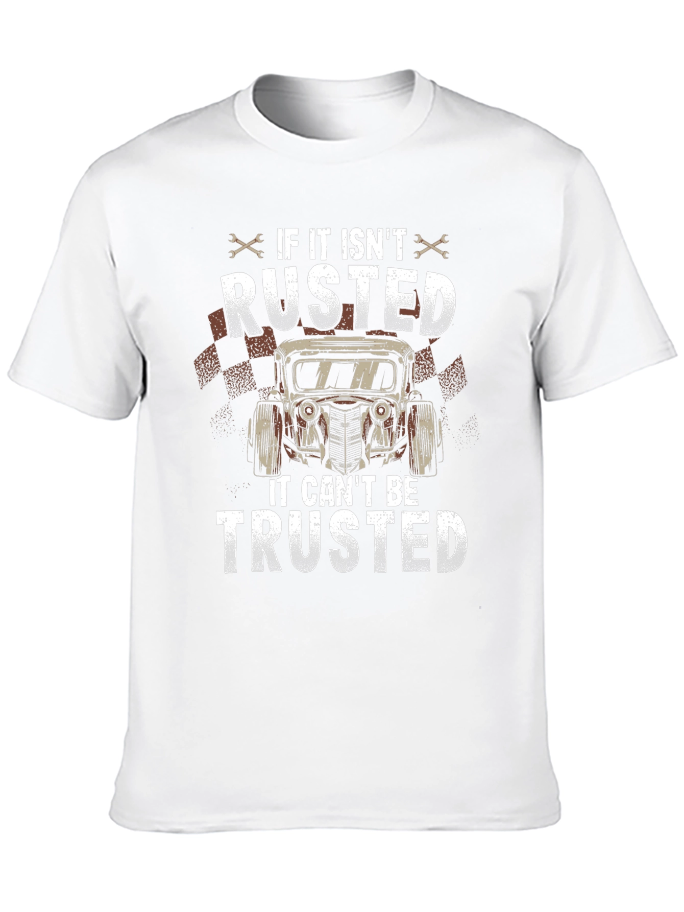 Black Rusted Car T-Shirt view 10