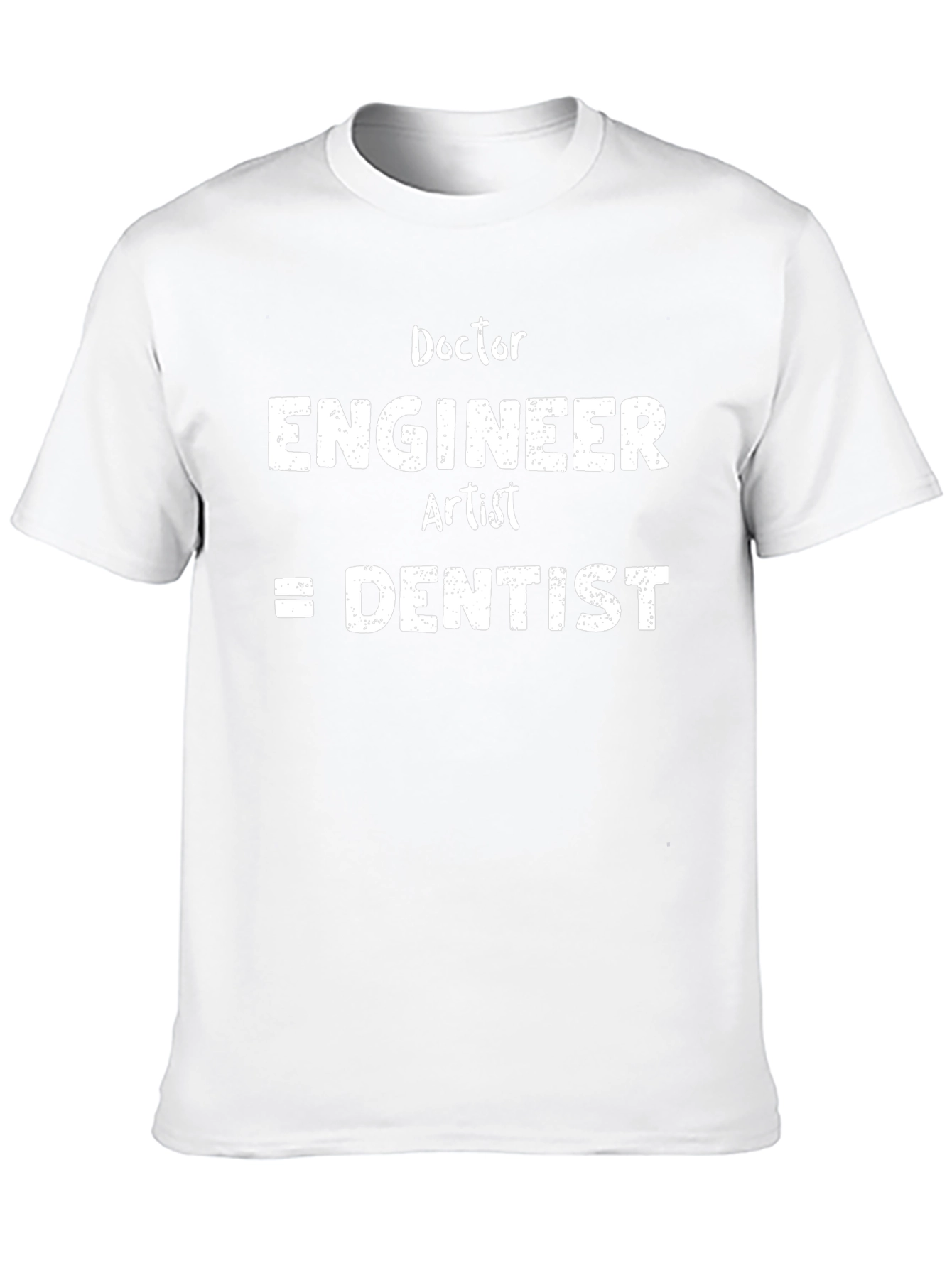Black Doctor Engineer Artist = Dentist T-Shirt view 10