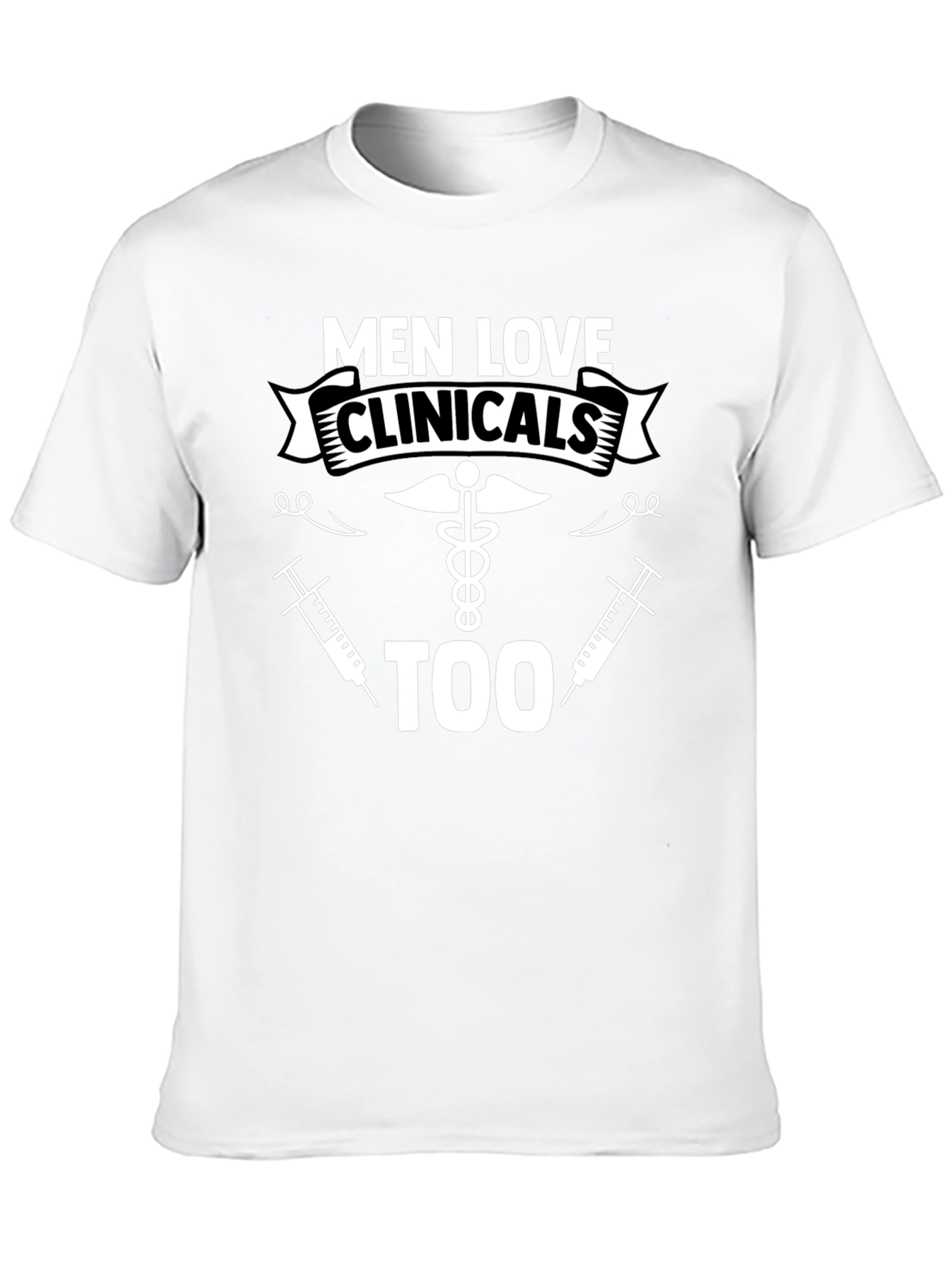 Black Men Love Clinicals Too Funny T-Shirt view 10