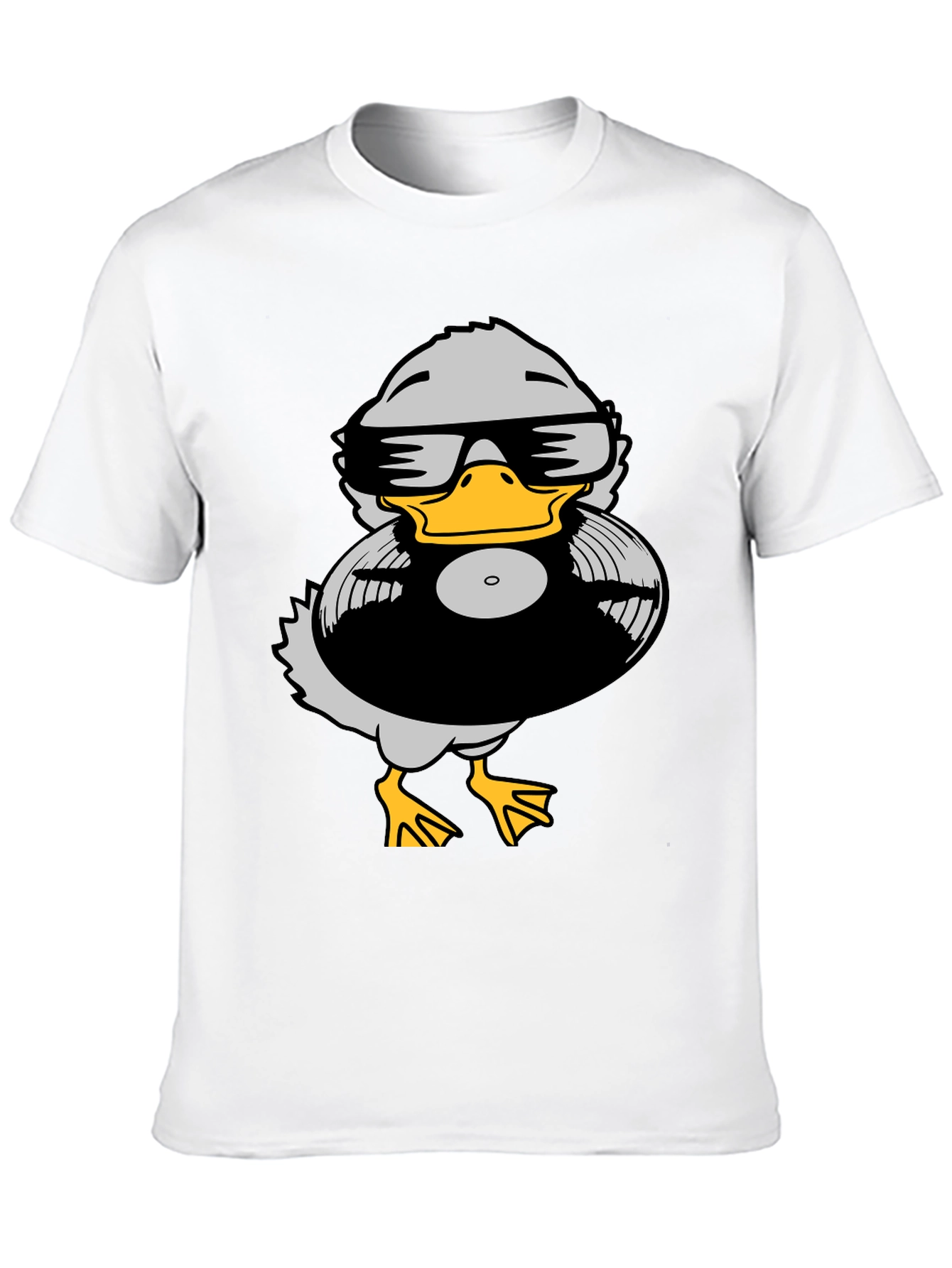 Black Duck DJ Graphic Tee - Black view 10