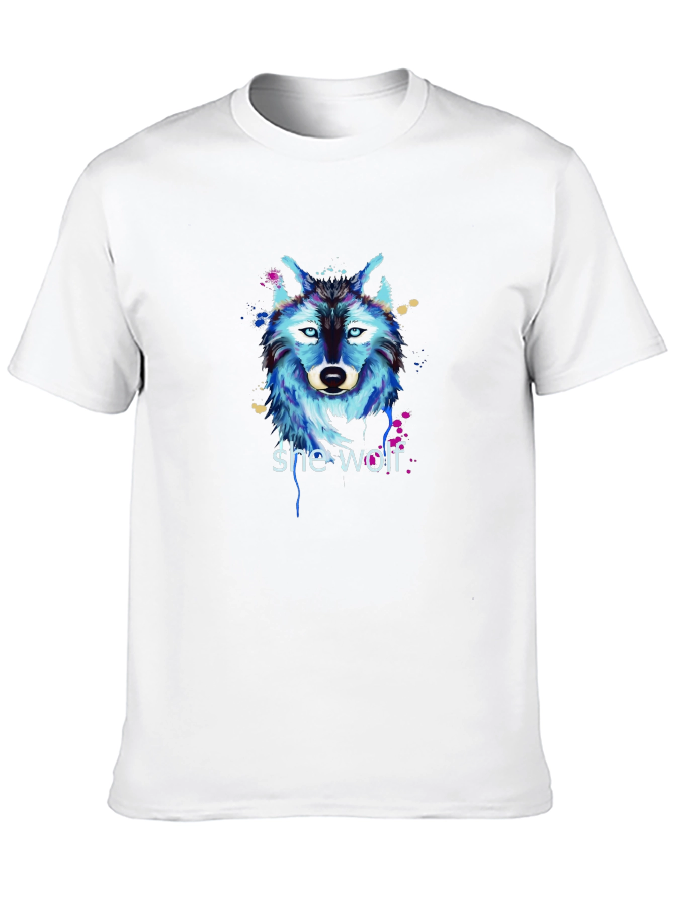 Black She Wolf Graphic T-Shirt view 10