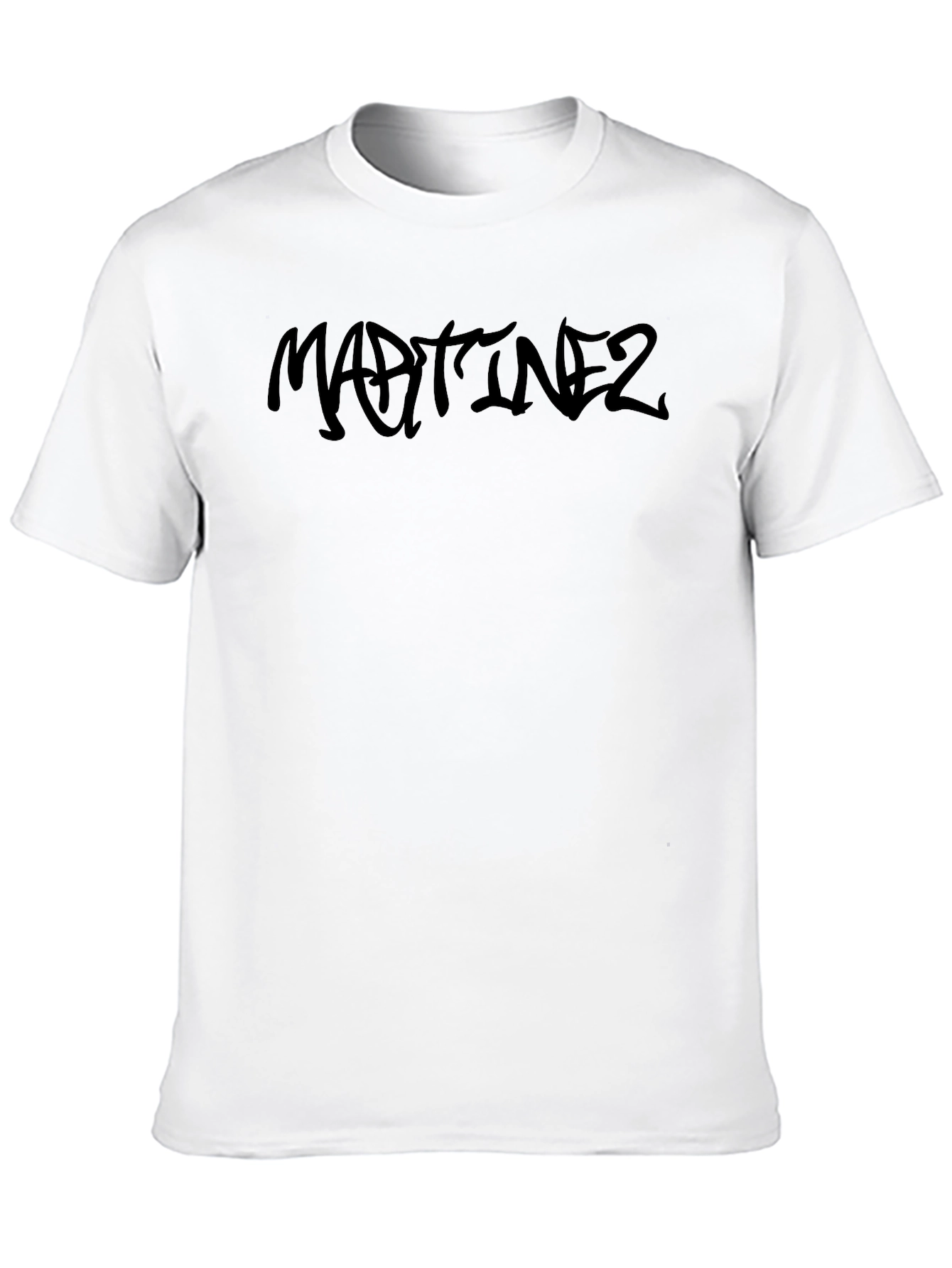 Black Martinez Black Graphic Print T-Shirt view 10