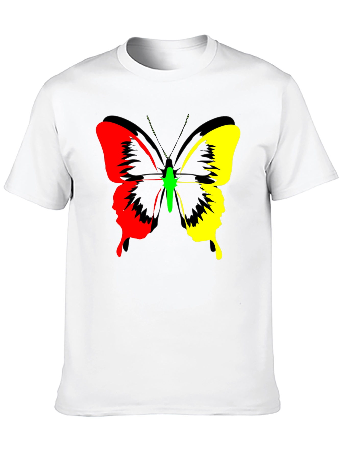 Black Butterfly Graphic Print Tee - Bold Fashion view 10