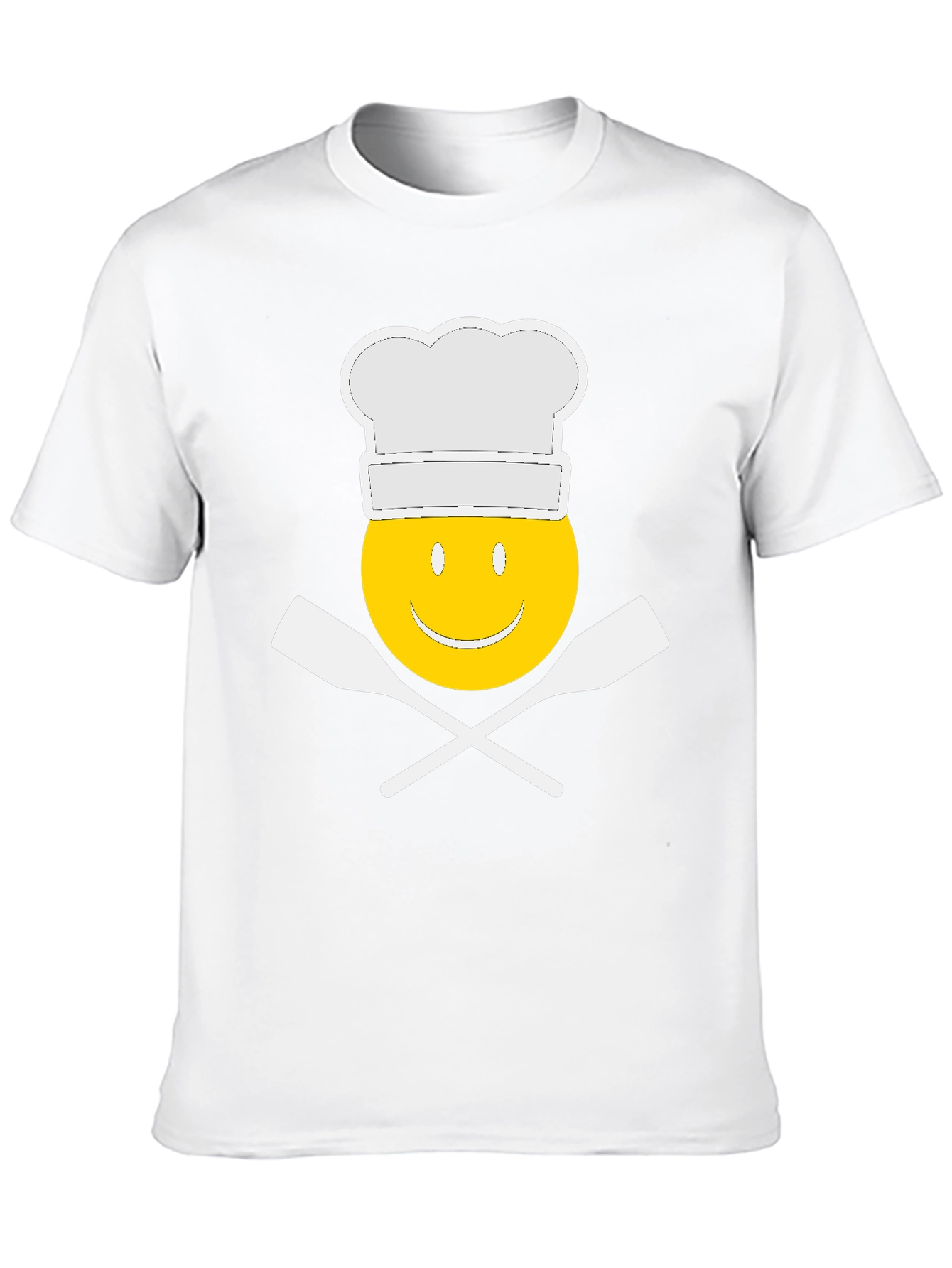 Black Chef Emoji Graphic T-Shirt, Funny Cooking Tee view 10