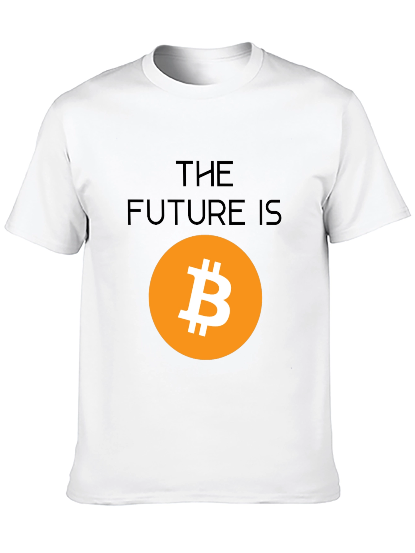 Black Bitcoin Future Graphic Tee - Crypto Black T-Shirt view 10