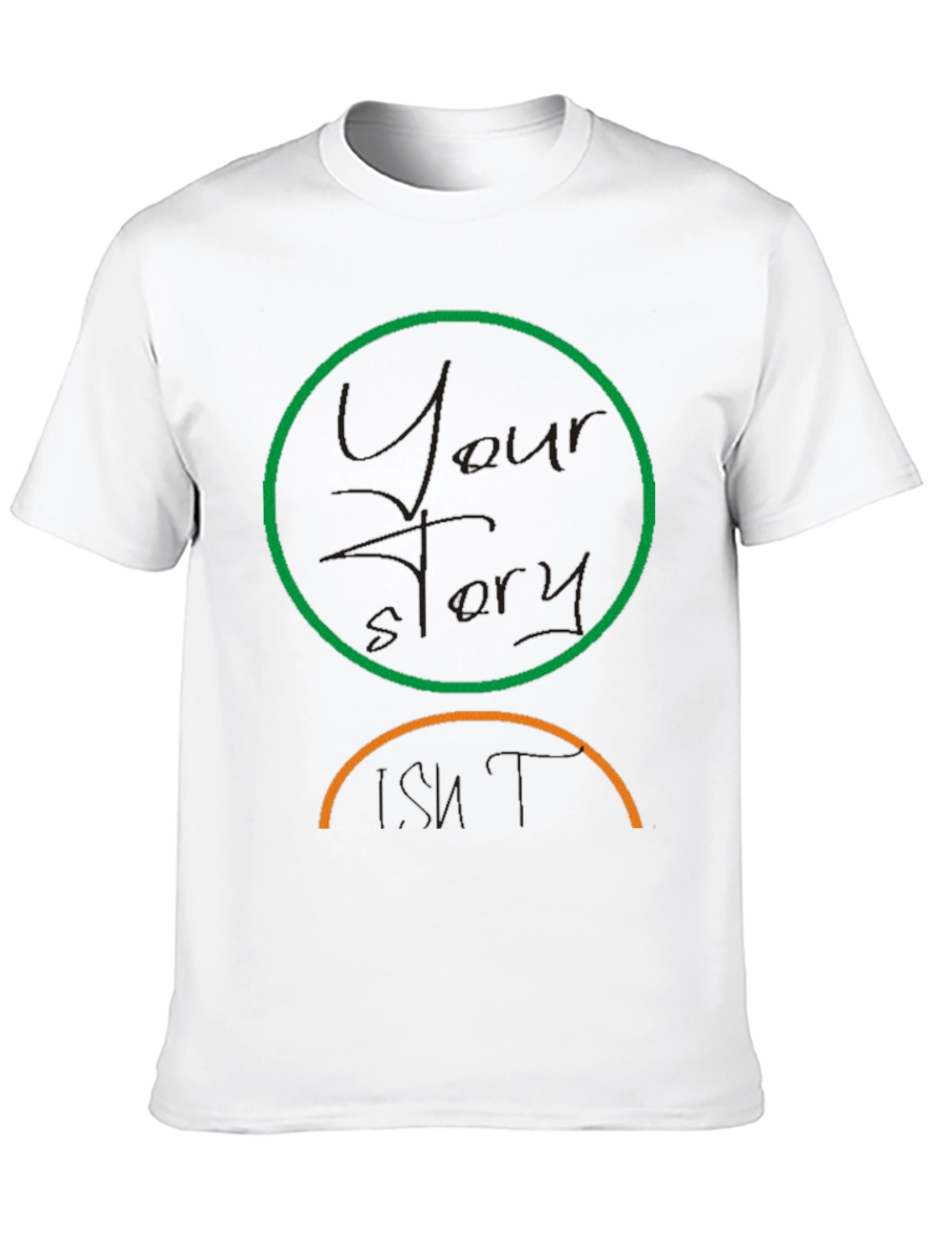 Black Your Story Isn't T-Shirt view 10