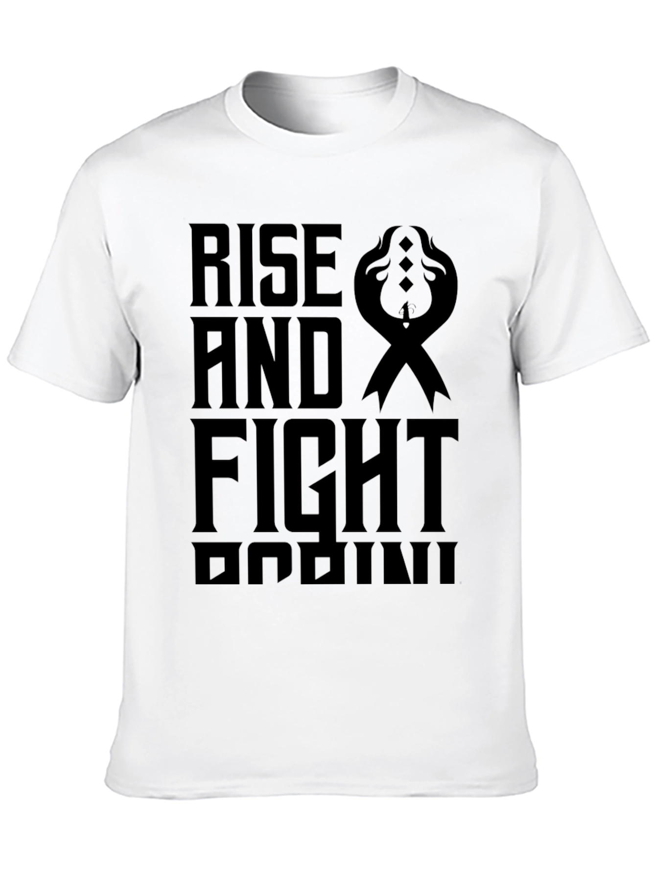 Black Rise And Fight T-Shirt view 10