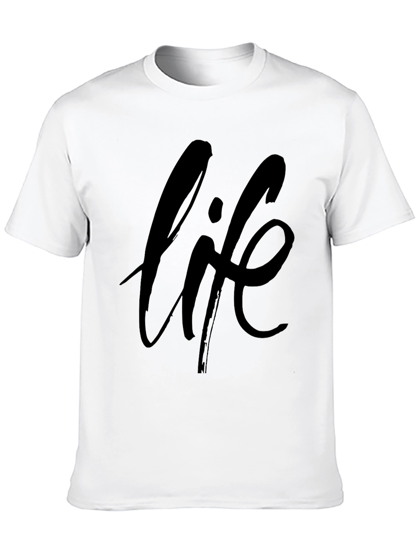 Black Life Graphic Black T-Shirt view 10
