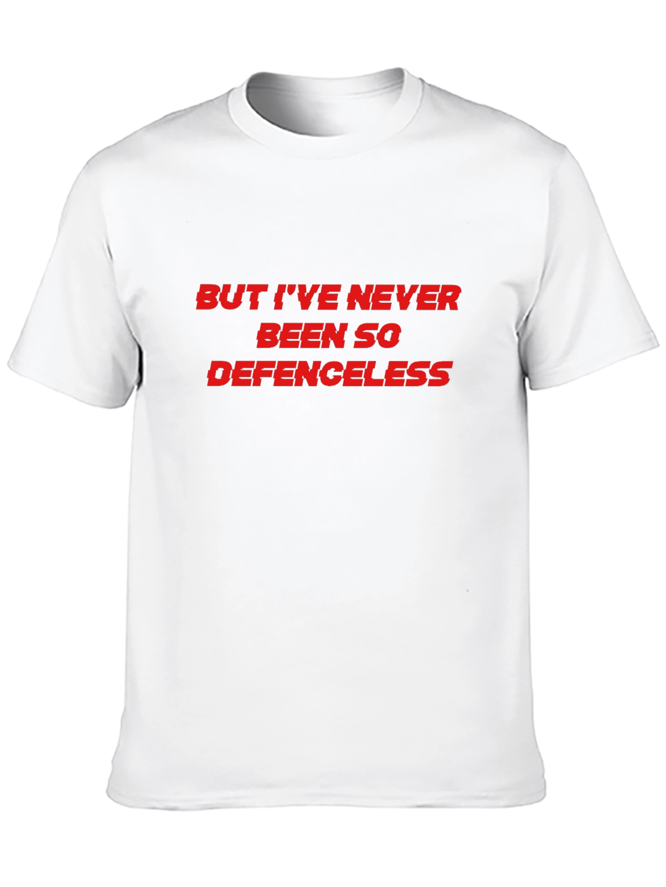 Black But I've Never Been So Defenceless Graphic Tee view 10