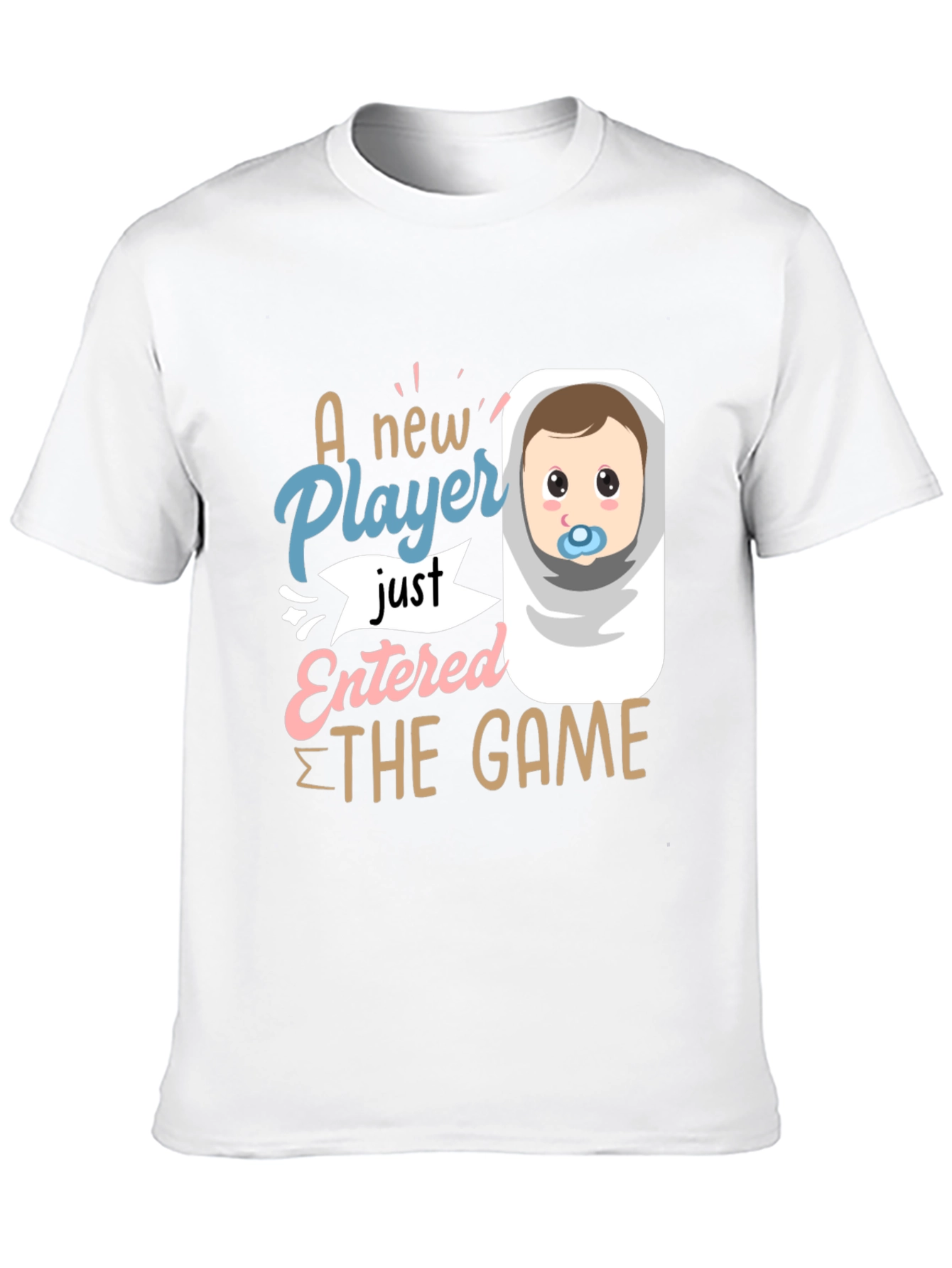 Black New Player Baby Graphic Tee view 10