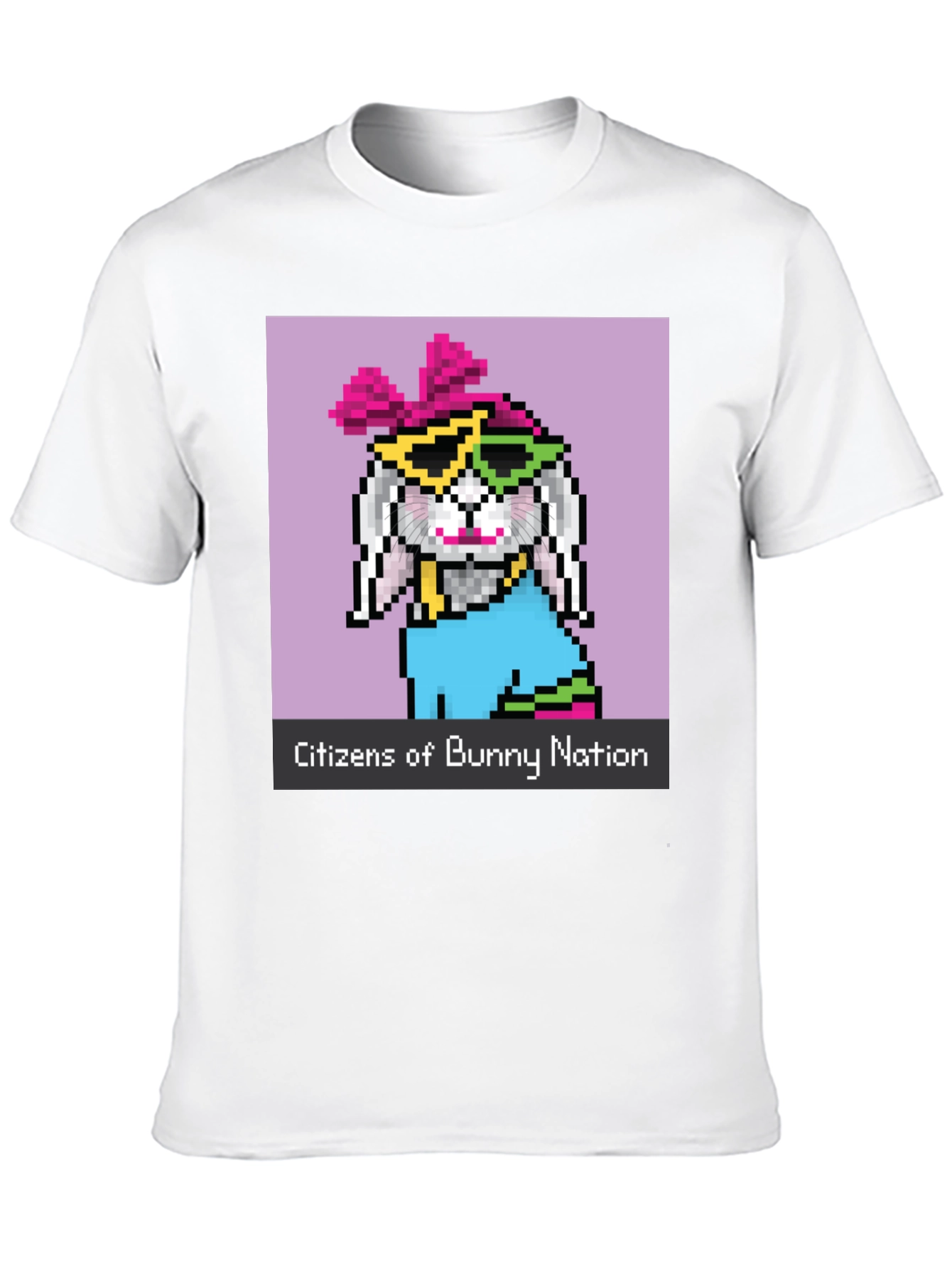 Black Citizens of Bunny Nation Graphic Tee view 10