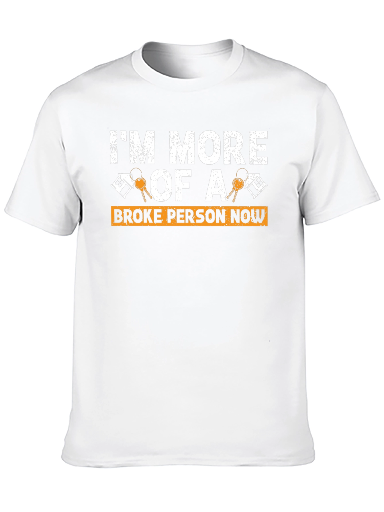 Black Broke Person Now Graphic T-Shirt view 10