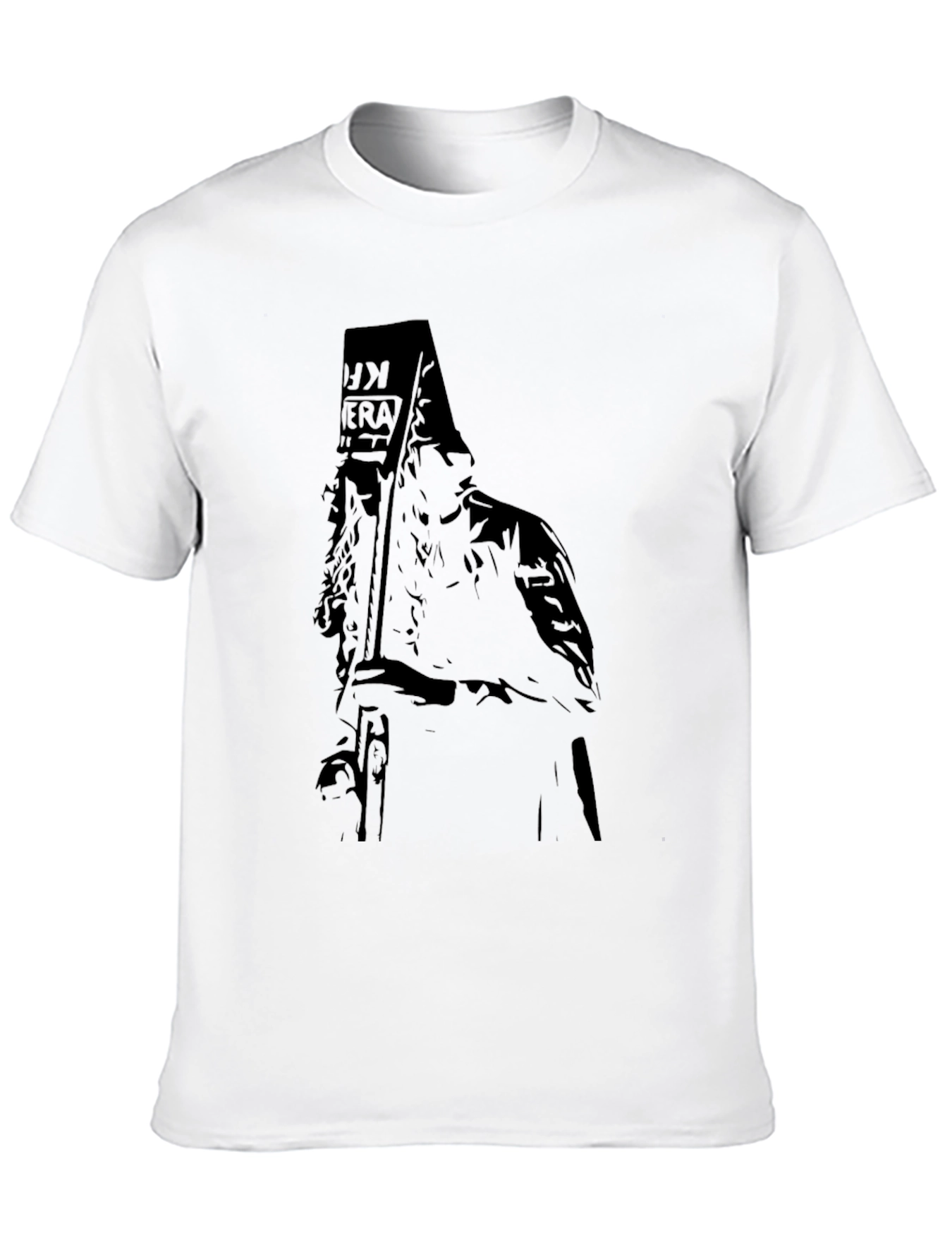 Black Statement Graphic Tee - Black view 10