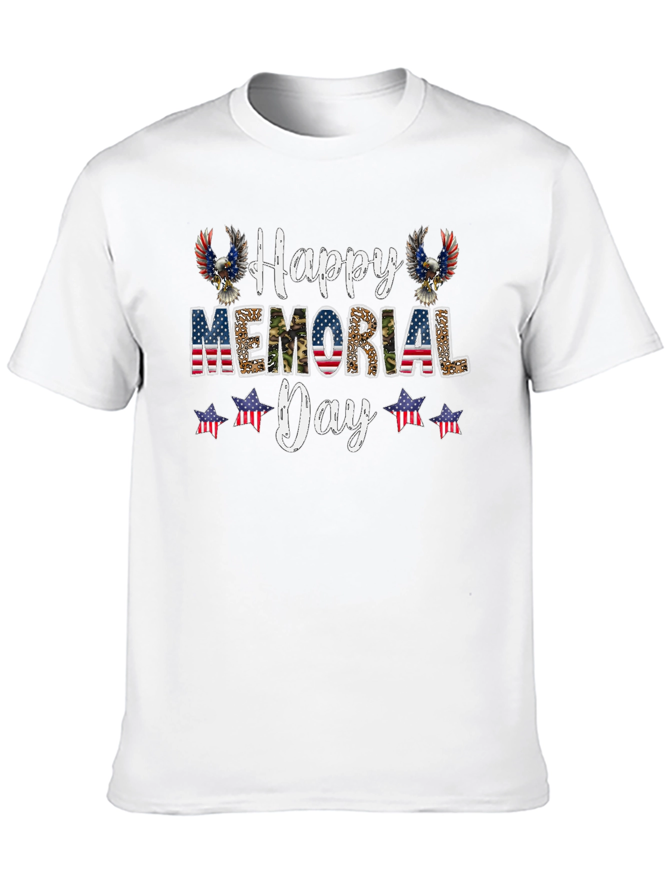 Black Happy Memorial Day Graphic Tee view 10