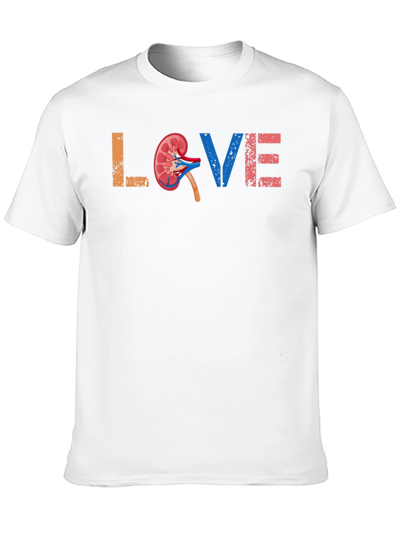 Black Love Kidney T-Shirt - Organ Donor Awareness Tee view 10
