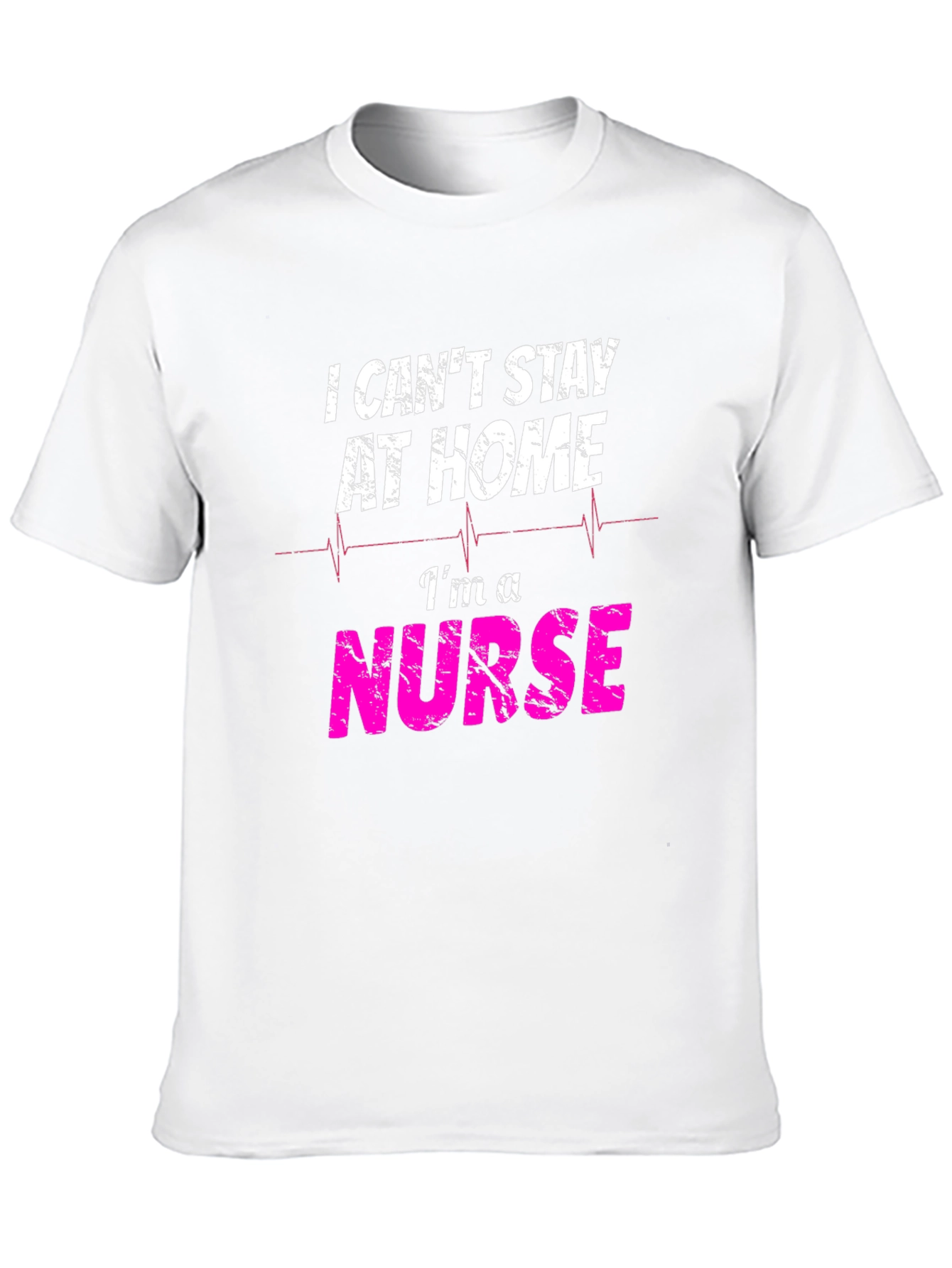 Black I Can't Stay at Home I'm A Nurse T-Shirt view 10