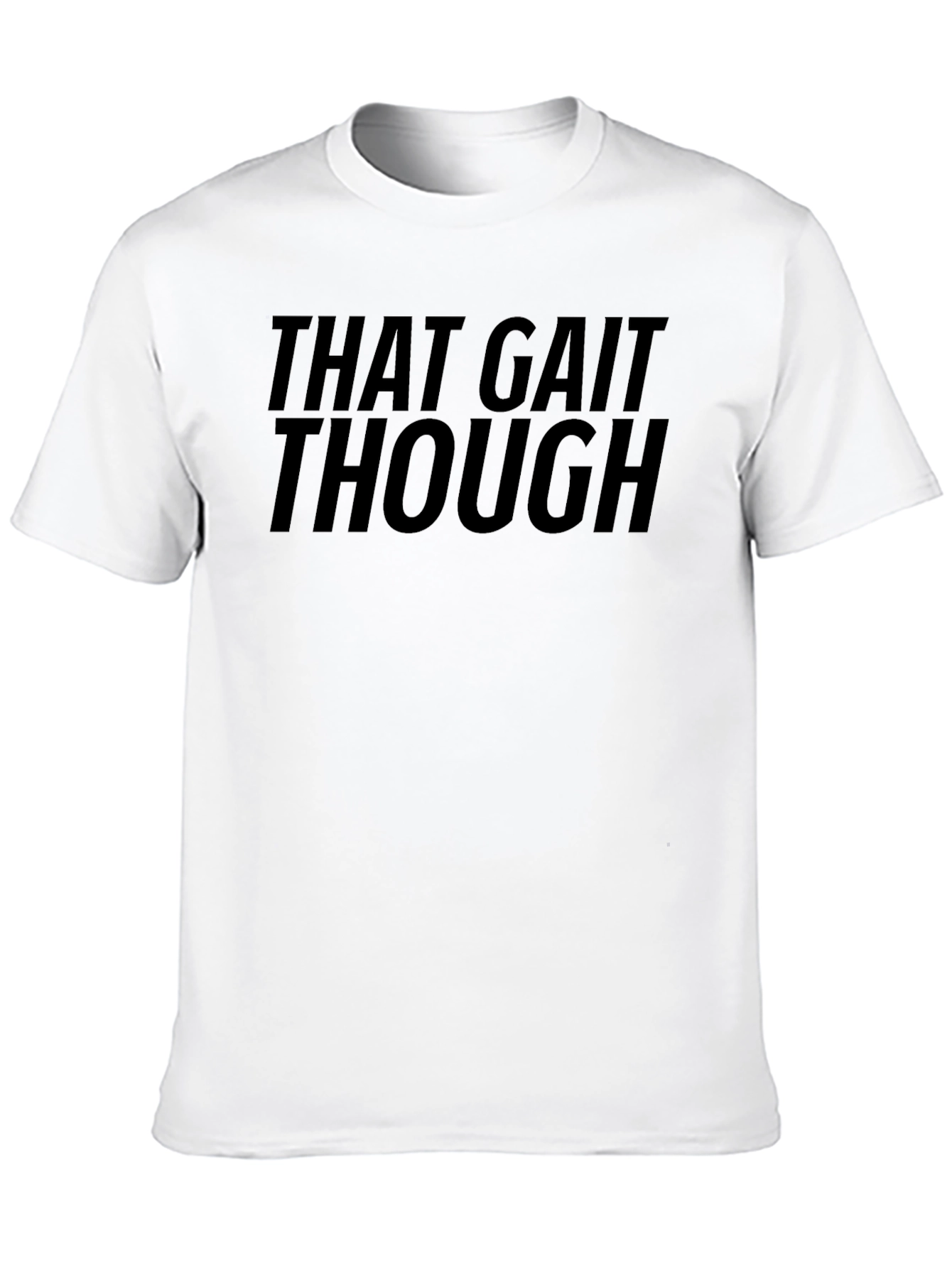 Black That Gait Though Graphic T-Shirt - Black view 10