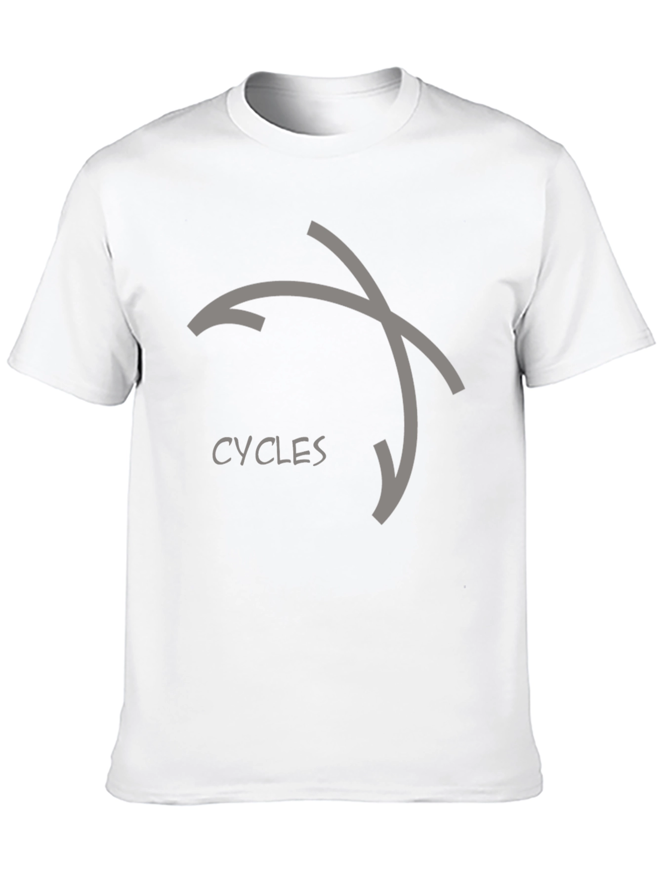 Black Cycles Graphic Tee - Modern Design, Soft Cotton view 10