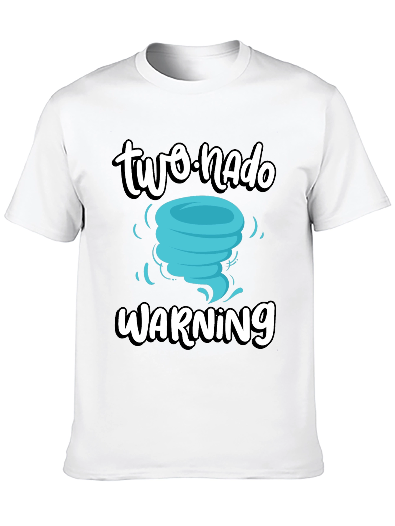 Black Two-nado Warning T-Shirt view 10