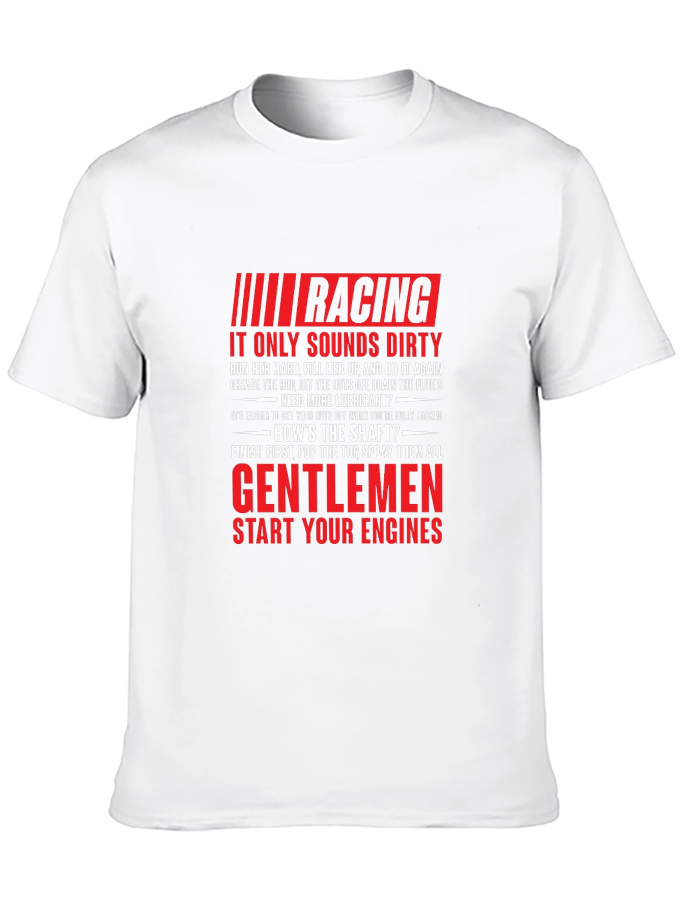 Black Racing Dirty Sounding T-Shirt view 10