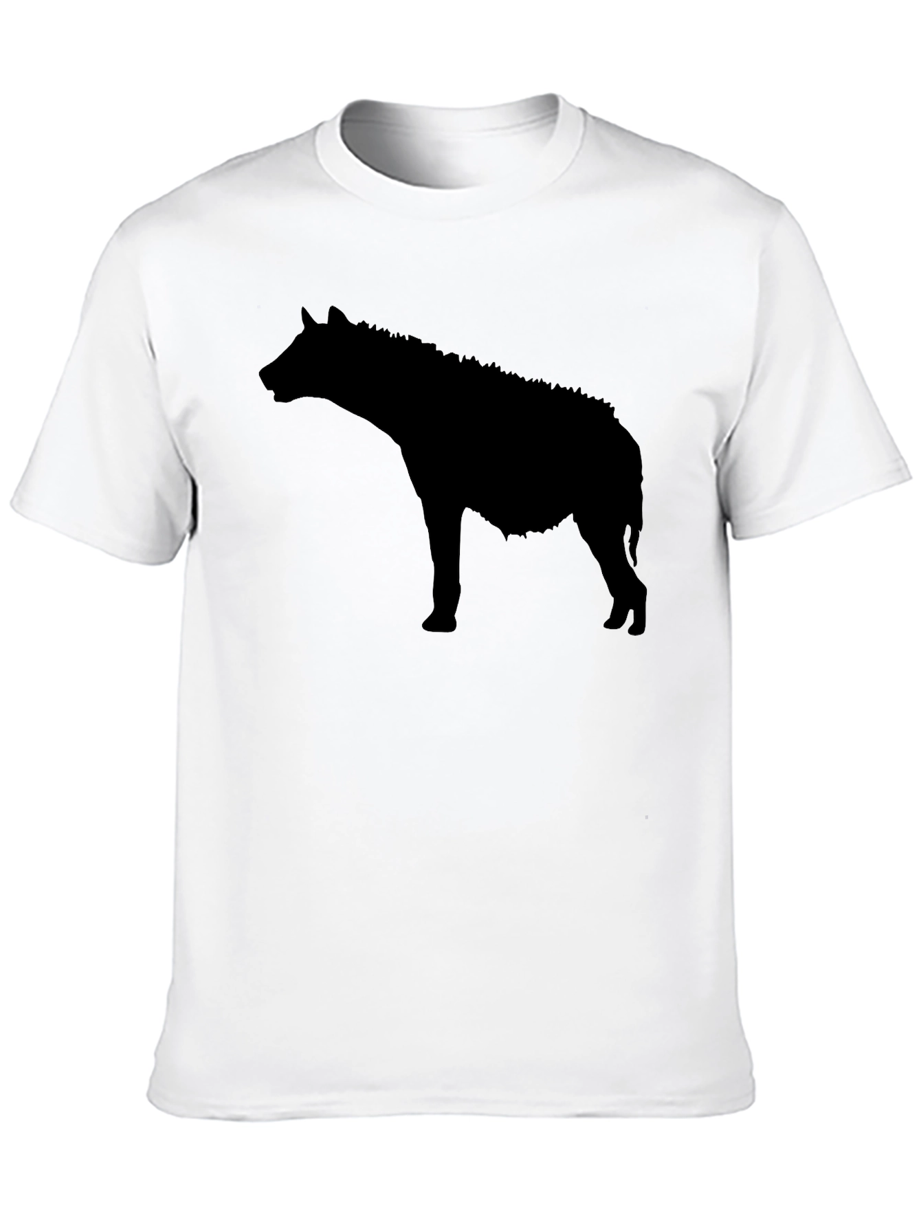 Black Hyena Silhouette Graphic T-Shirt view 10