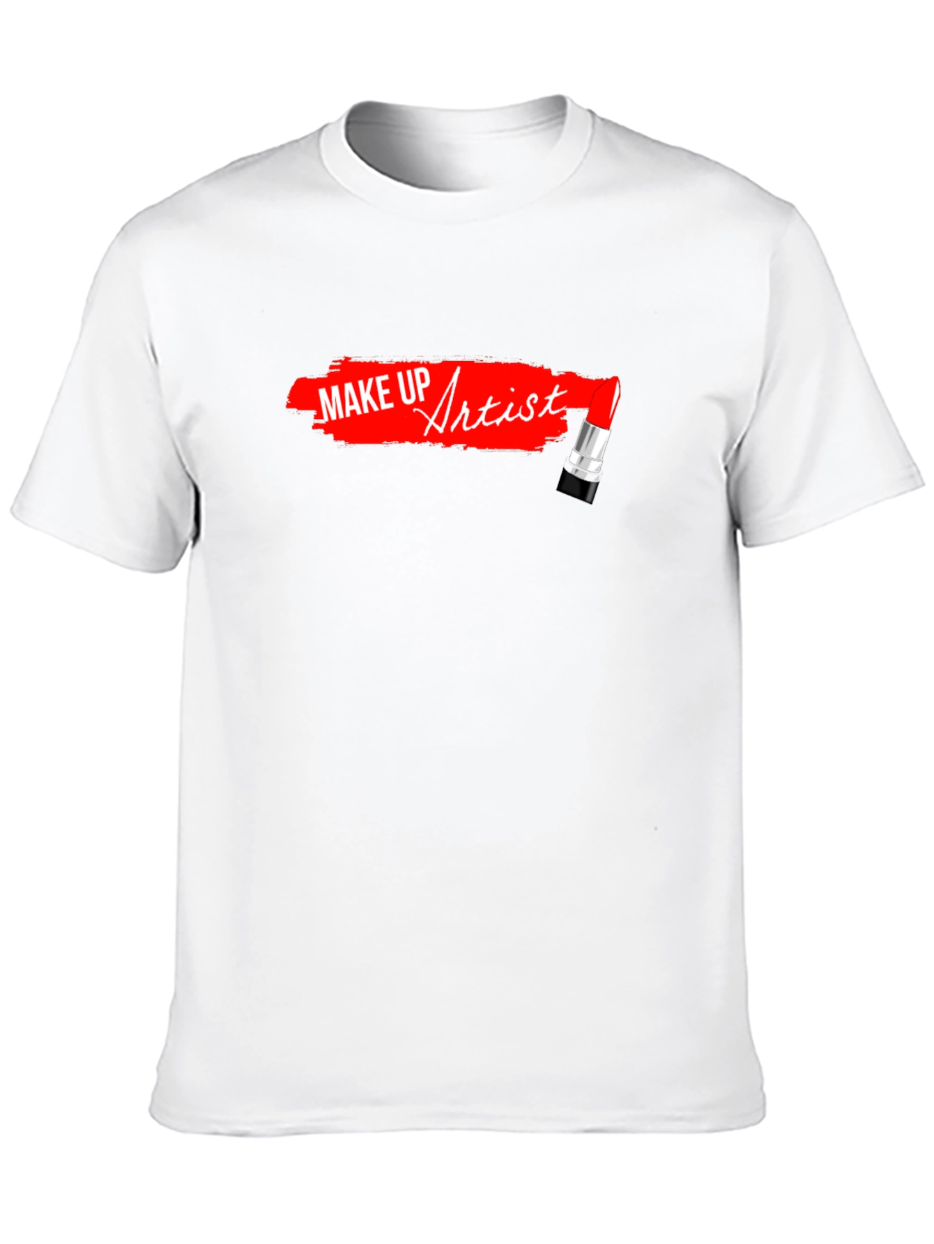 Black Makeup Artist Graphic Tee - Black view 10