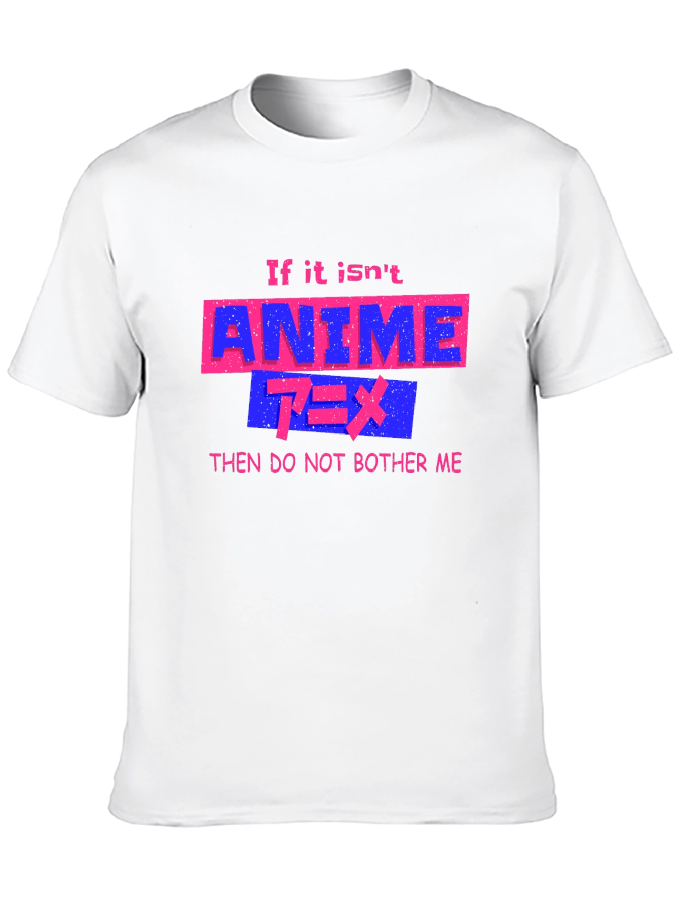 Black Anime Lover's Graphic T-Shirt - "Do Not Bother Me" view 10