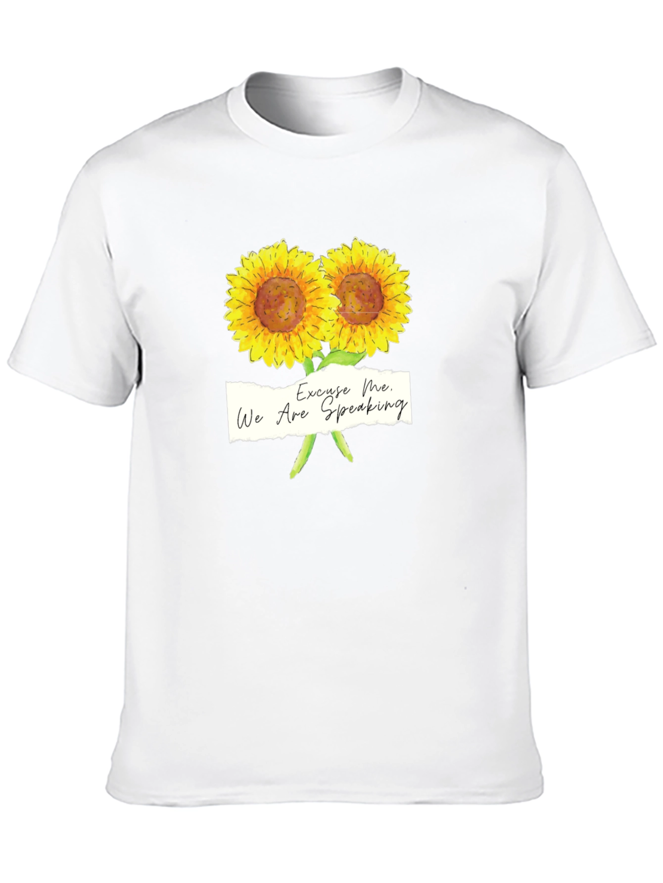 Black Excuse Me, Sunflower Graphic Tee view 10