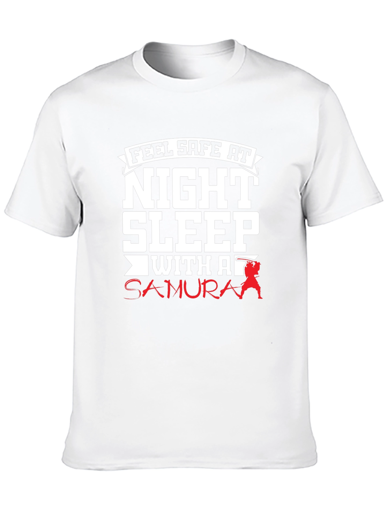 Black Feel Safe At Night T-Shirt view 10